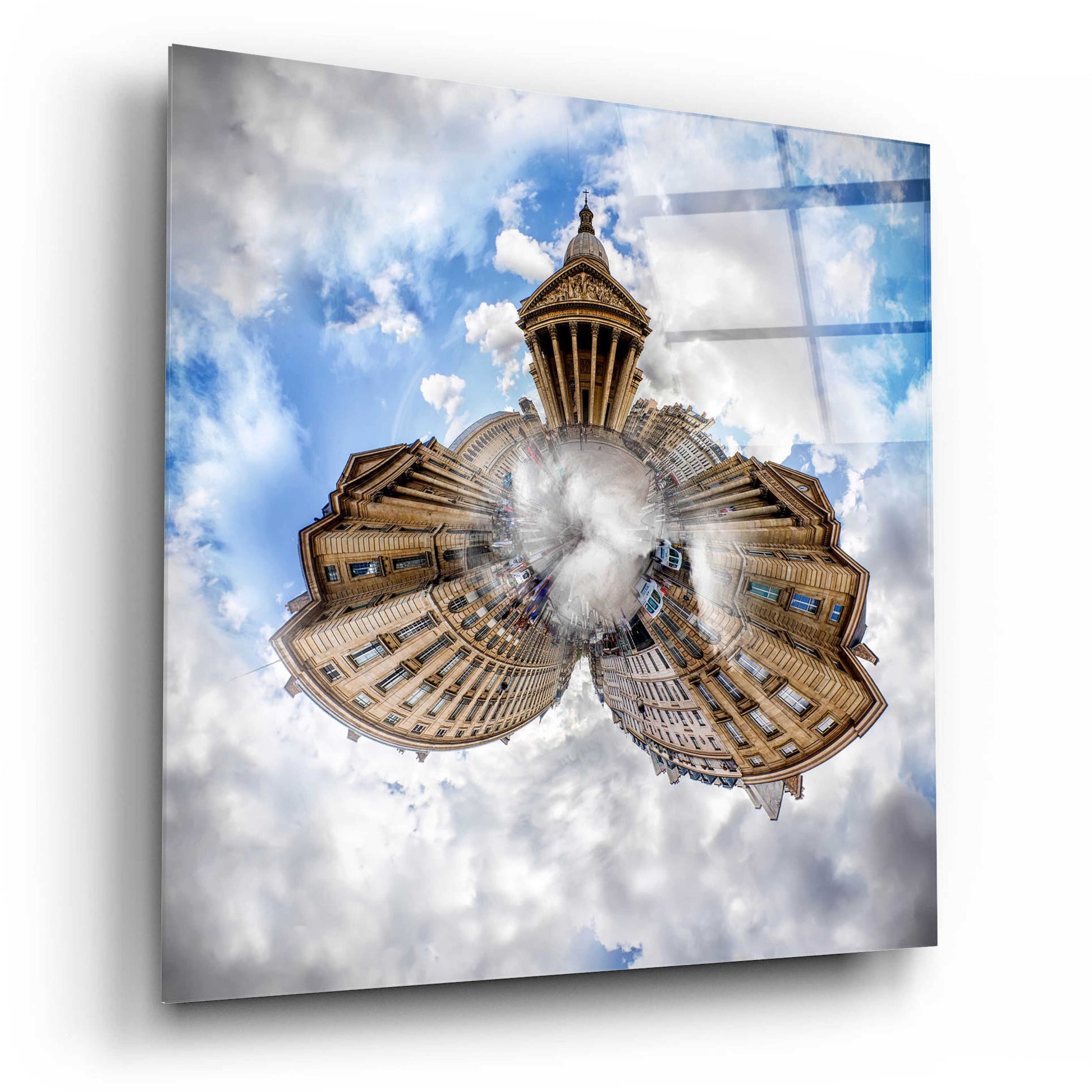 Epic Art 'Pantheon' by Sebastien Lory, Acrylic Glass Wall Art,12x12