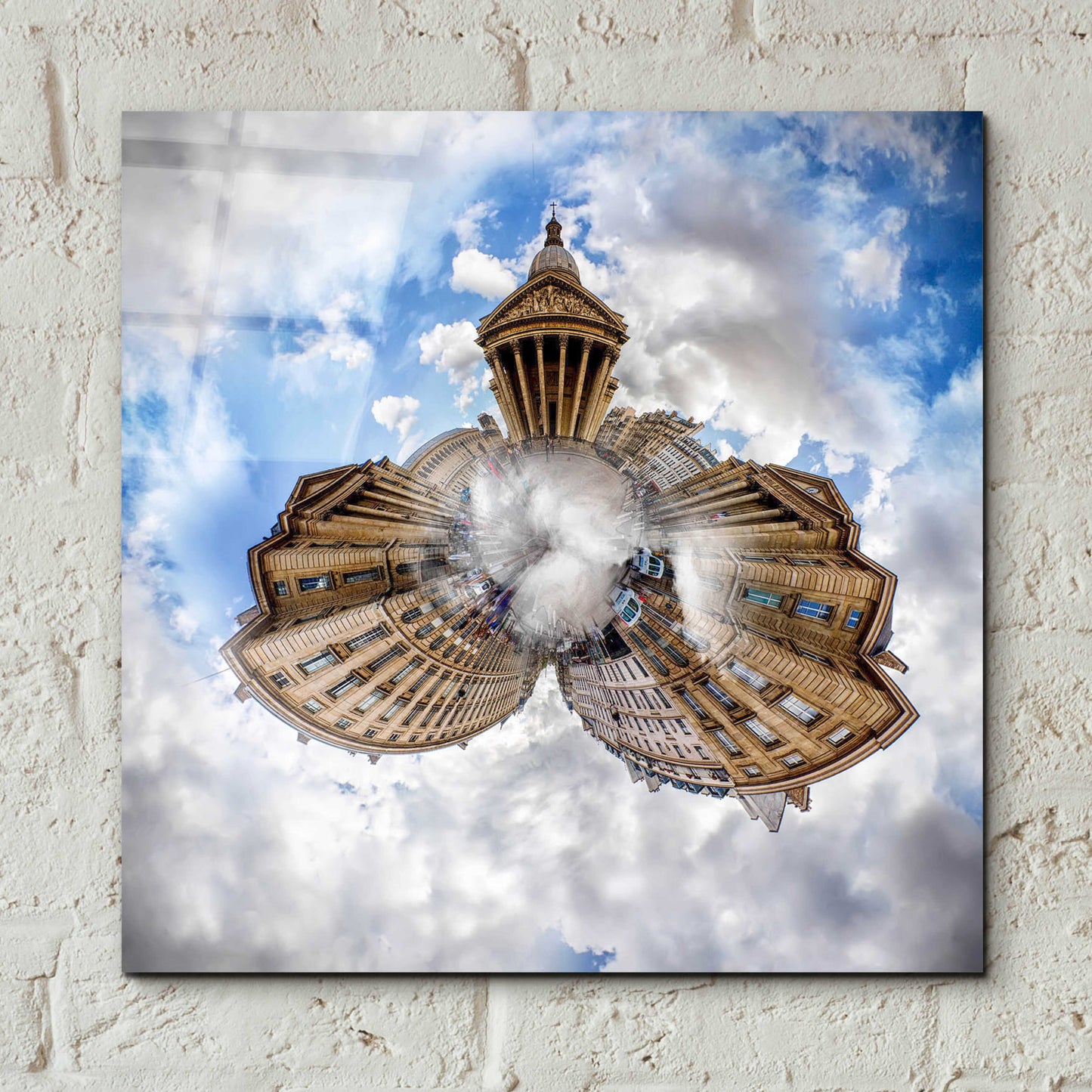 Epic Art 'Pantheon' by Sebastien Lory, Acrylic Glass Wall Art,12x12