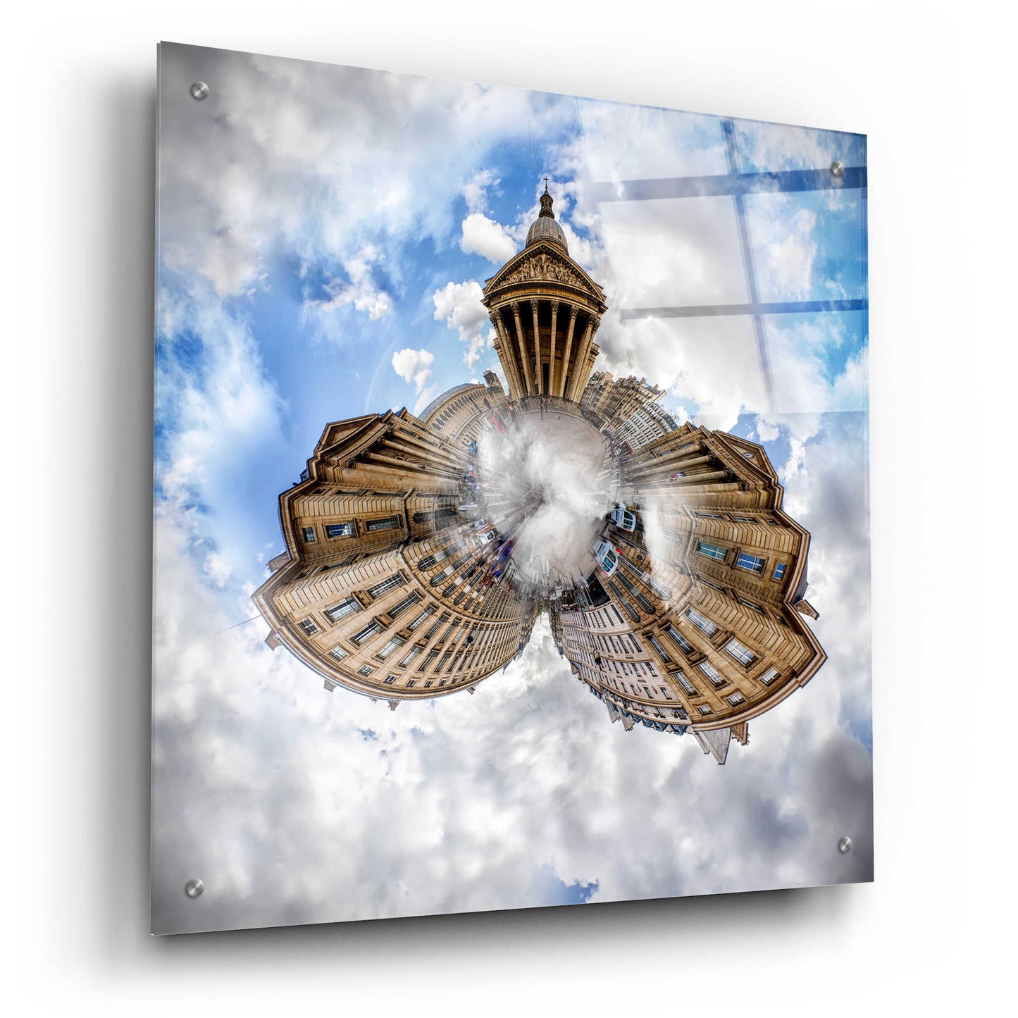 Epic Art 'Pantheon' by Sebastien Lory, Acrylic Glass Wall Art,24x24