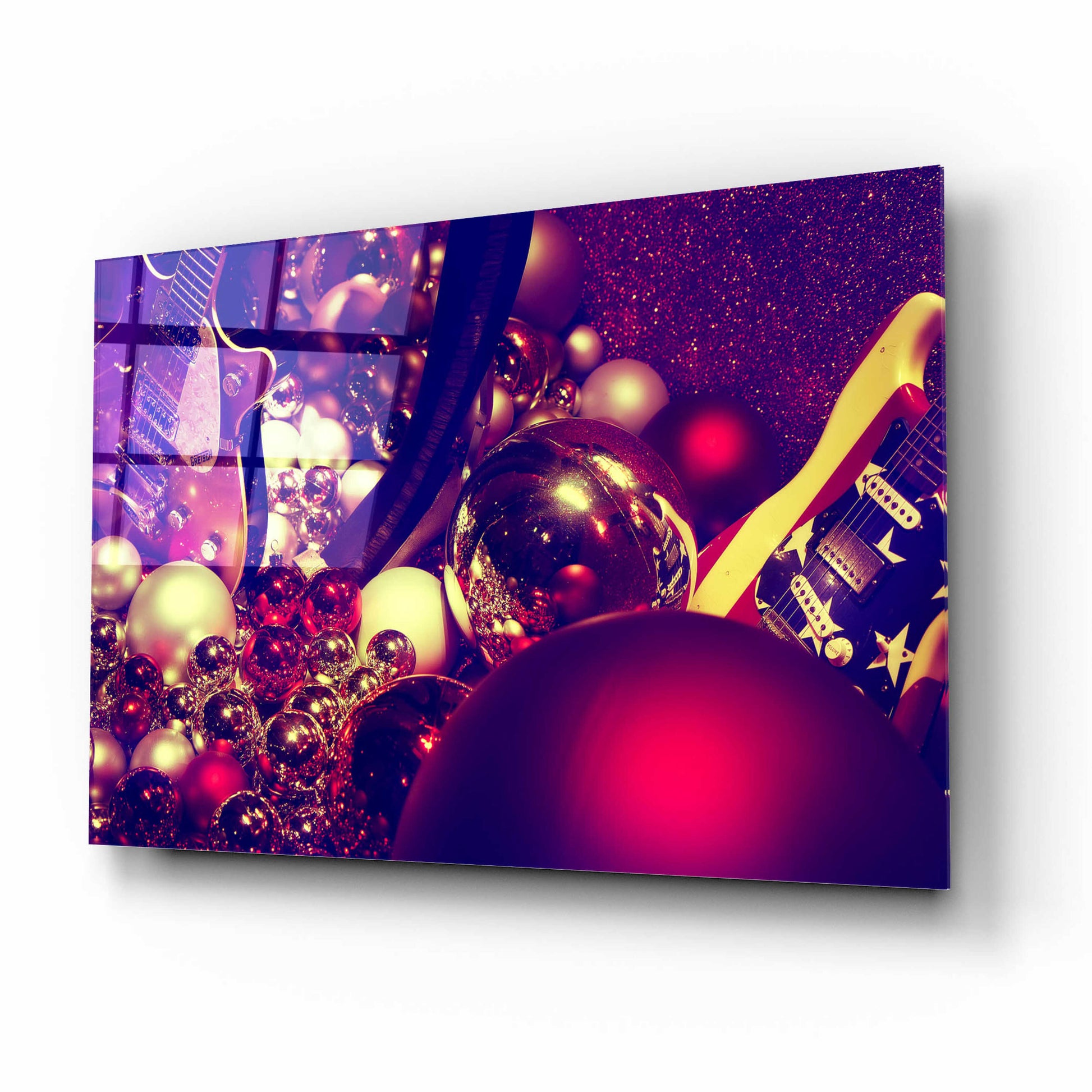 Epic Art 'Christmas Gifts' by Sebastien Lory, Acrylic Glass Wall Art,16x12