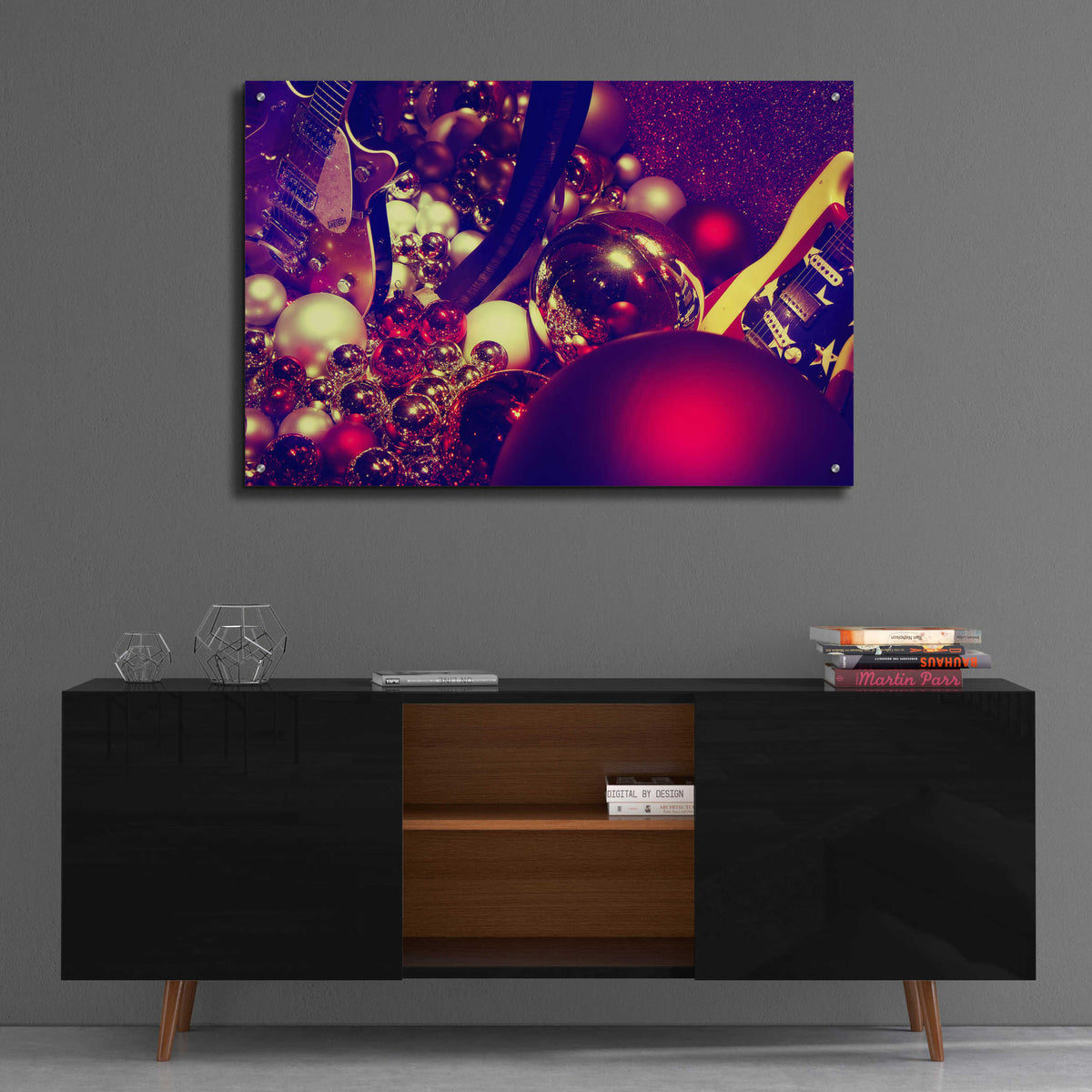 Epic Art 'Christmas Gifts' by Sebastien Lory, Acrylic Glass Wall Art,36x24