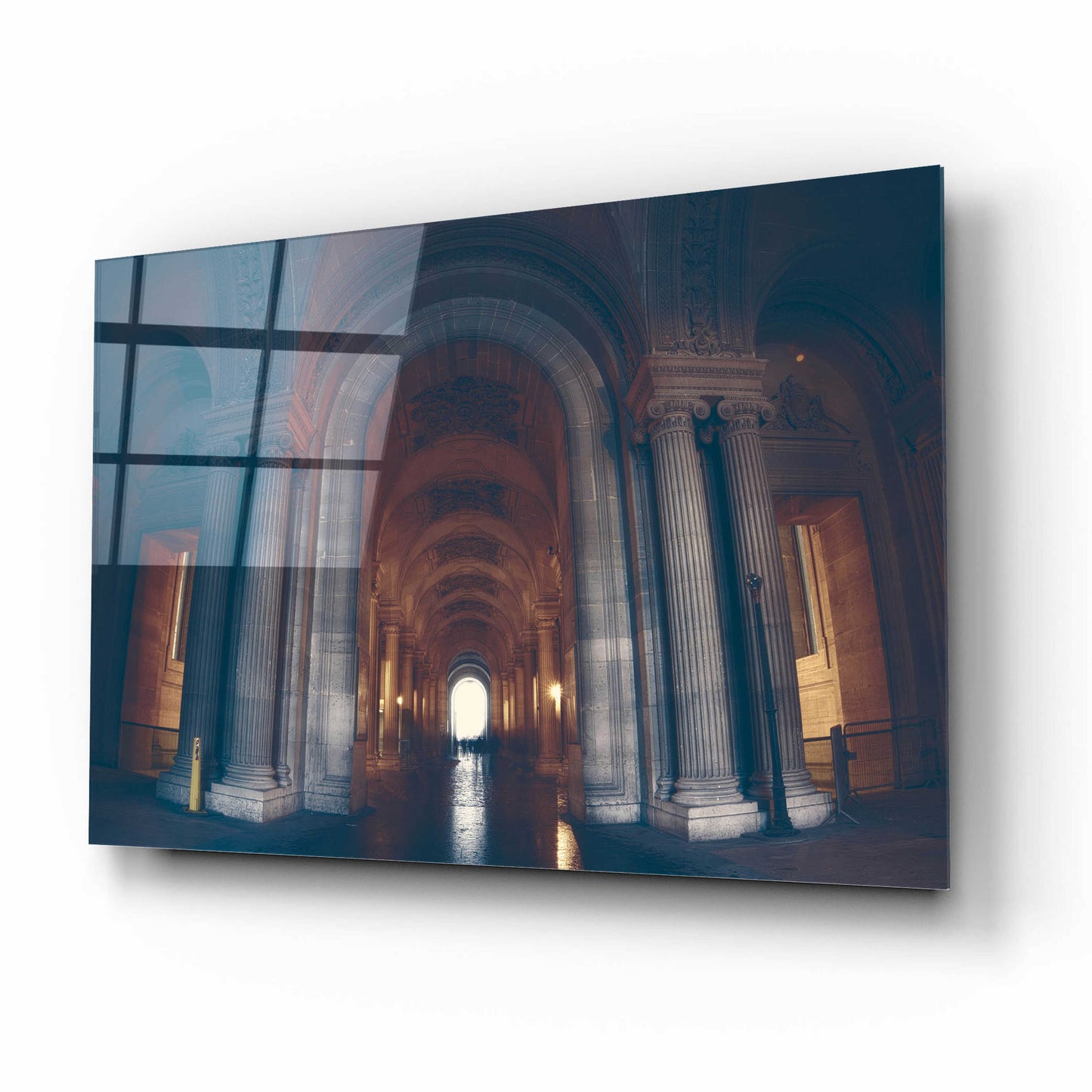 Epic Art 'Hall of Ghosts' by Sebastien Lory, Acrylic Glass Wall Art,16x12