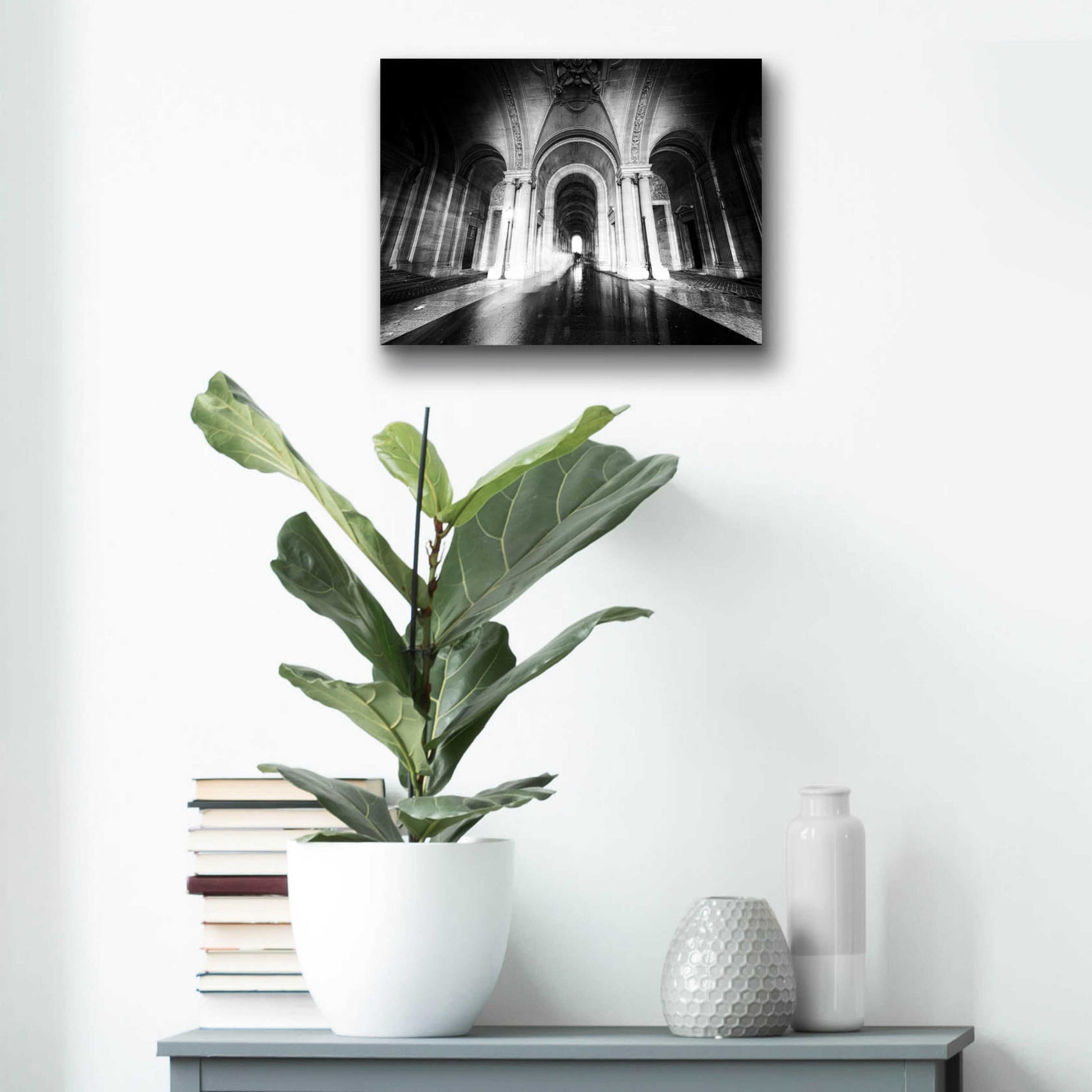 Epic Art 'Parisian Ghost' by Sebastien Lory, Acrylic Glass Wall Art,16x12