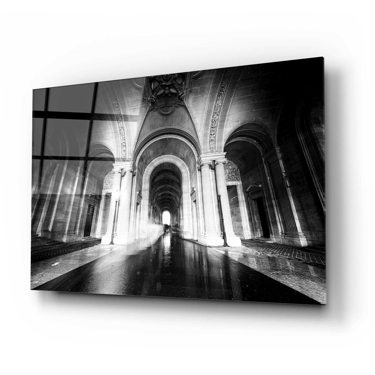 Epic Art 'Parisian Ghost' by Sebastien Lory, Acrylic Glass Wall Art,24x16