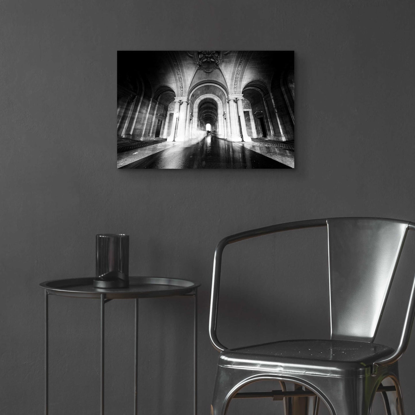 Epic Art 'Parisian Ghost' by Sebastien Lory, Acrylic Glass Wall Art,24x16