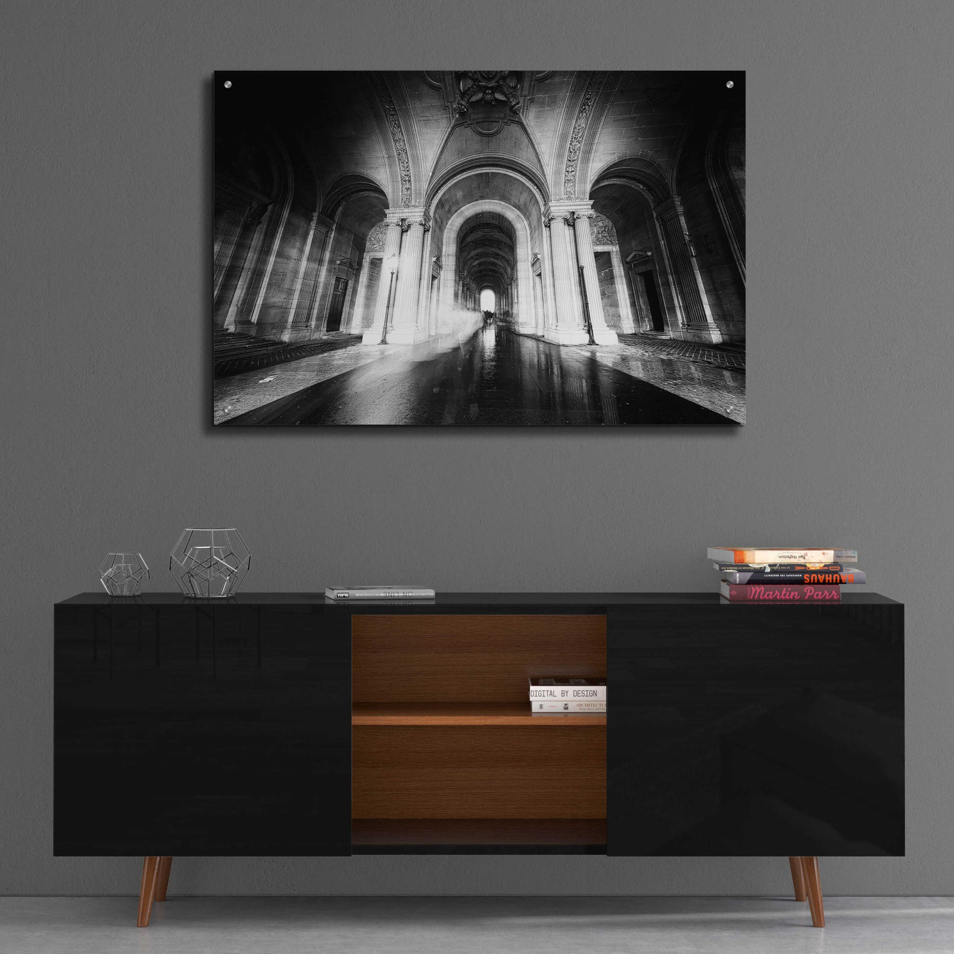 Epic Art 'Parisian Ghost' by Sebastien Lory, Acrylic Glass Wall Art,36x24