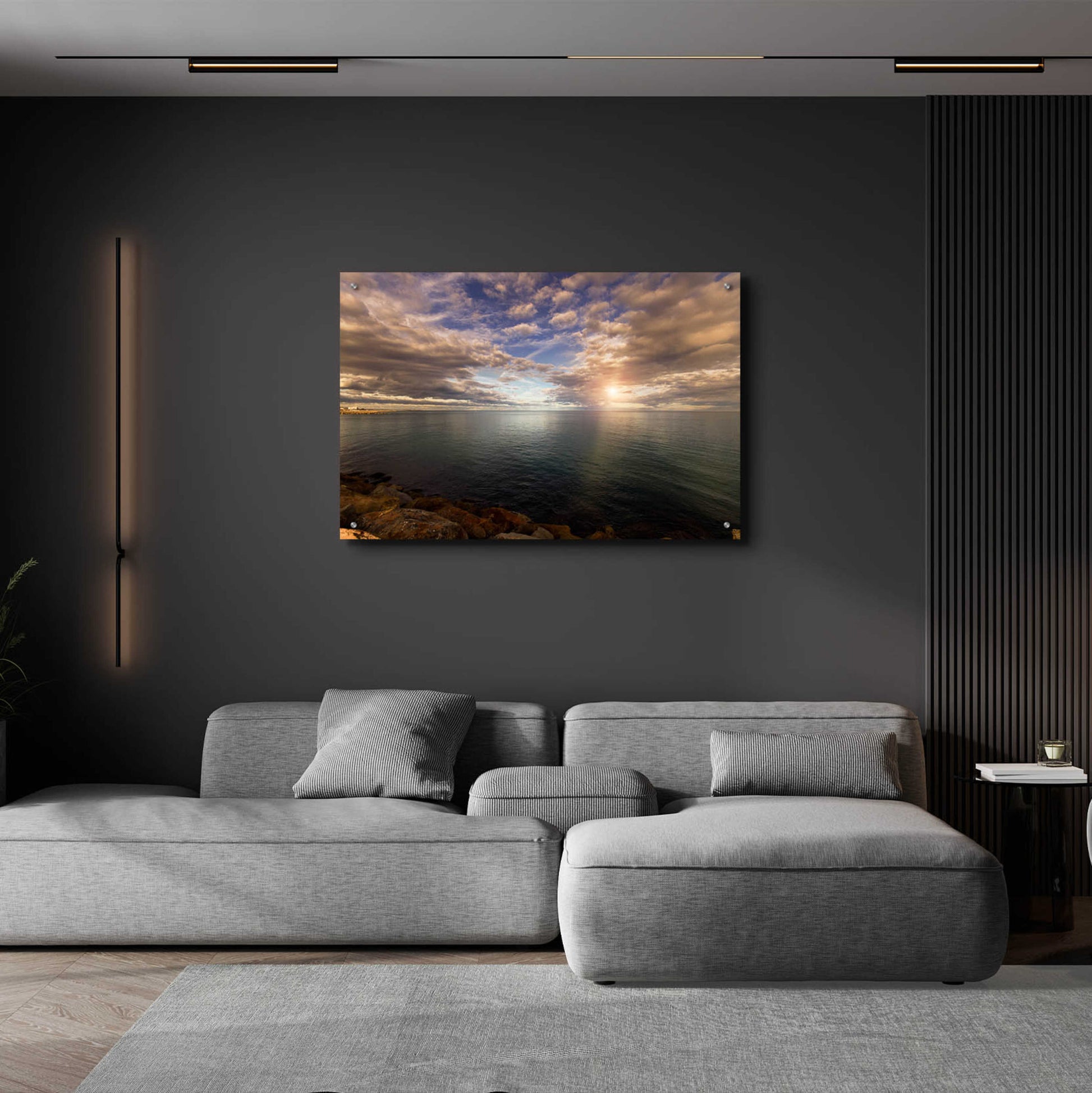 Epic Art 'Sunlight_StCyp' by Sebastien Lory, Acrylic Glass Wall Art,36x24