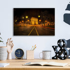Epic Art 'Arc Night' by Sebastien Lory, Acrylic Glass Wall Art,16x12