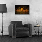 Epic Art 'Arc Night' by Sebastien Lory, Acrylic Glass Wall Art,24x16