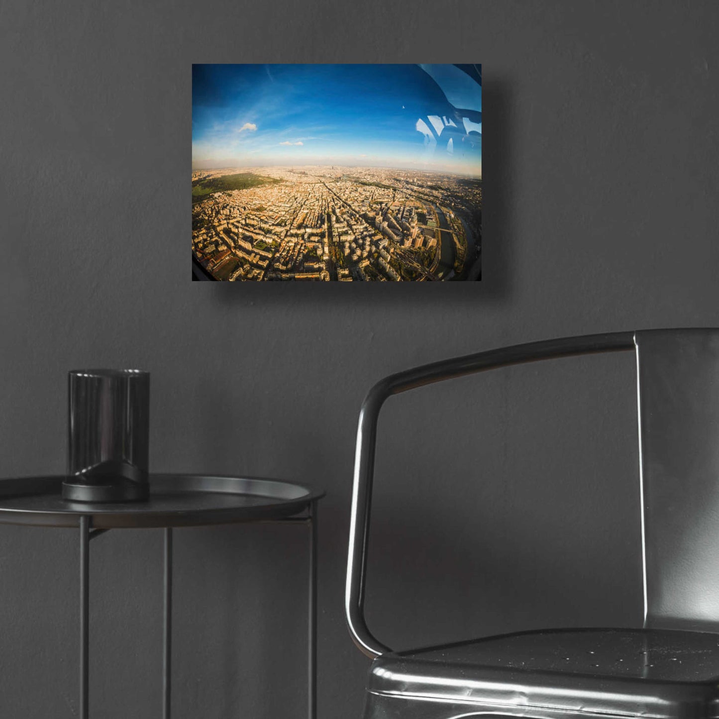 Epic Art 'Urban Sky' by Sebastien Lory, Acrylic Glass Wall Art,16x12