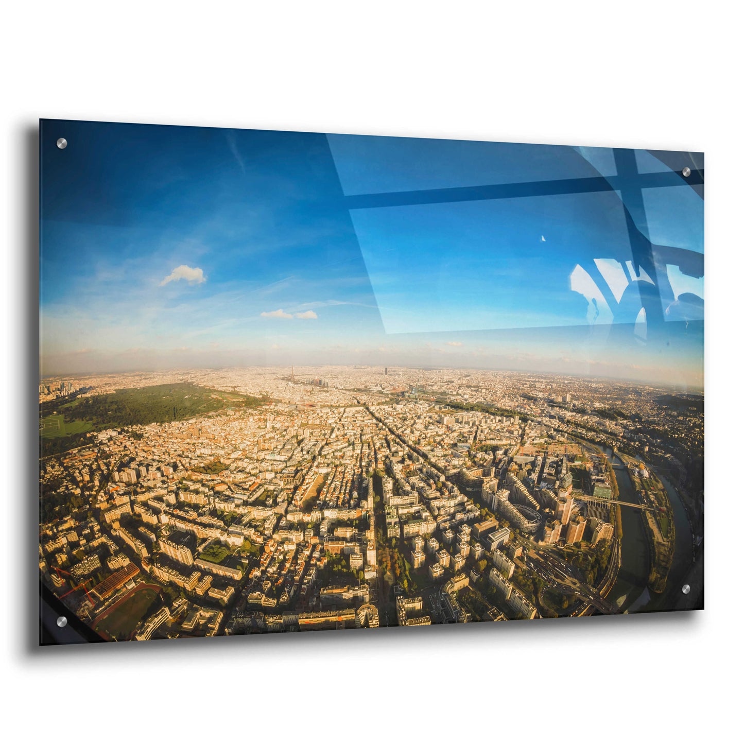 Epic Art 'Urban Sky' by Sebastien Lory, Acrylic Glass Wall Art,36x24