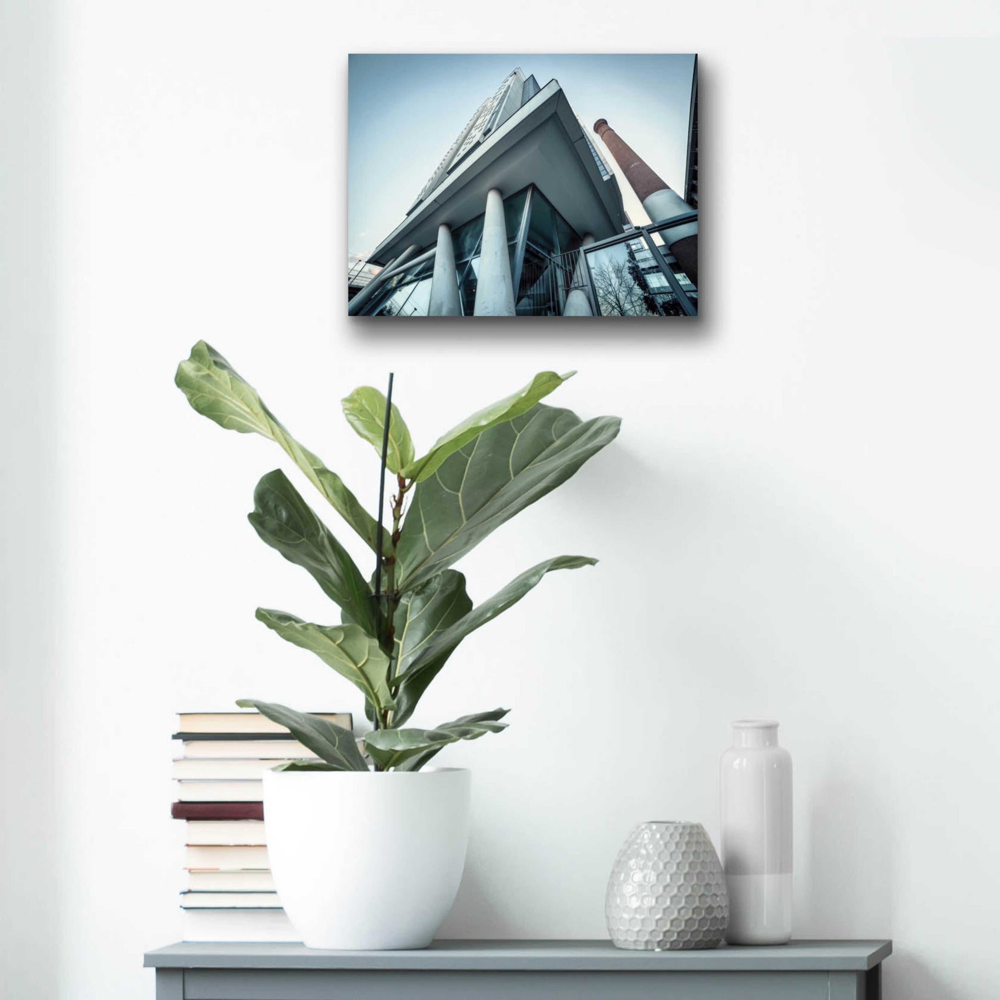 Epic Art 'Université Architecture3' by Sebastien Lory, Acrylic Glass Wall Art,16x12