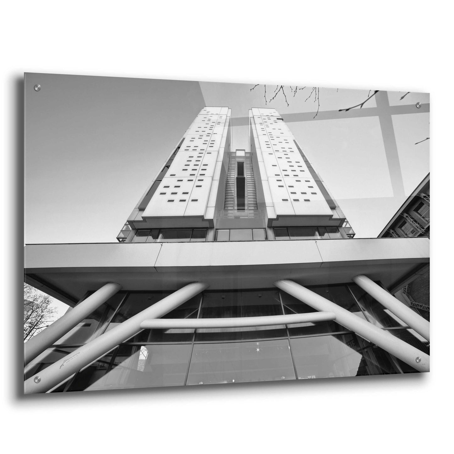 Epic Art 'Université Architecture 4' by Sebastien Lory, Acrylic Glass Wall Art,36x24