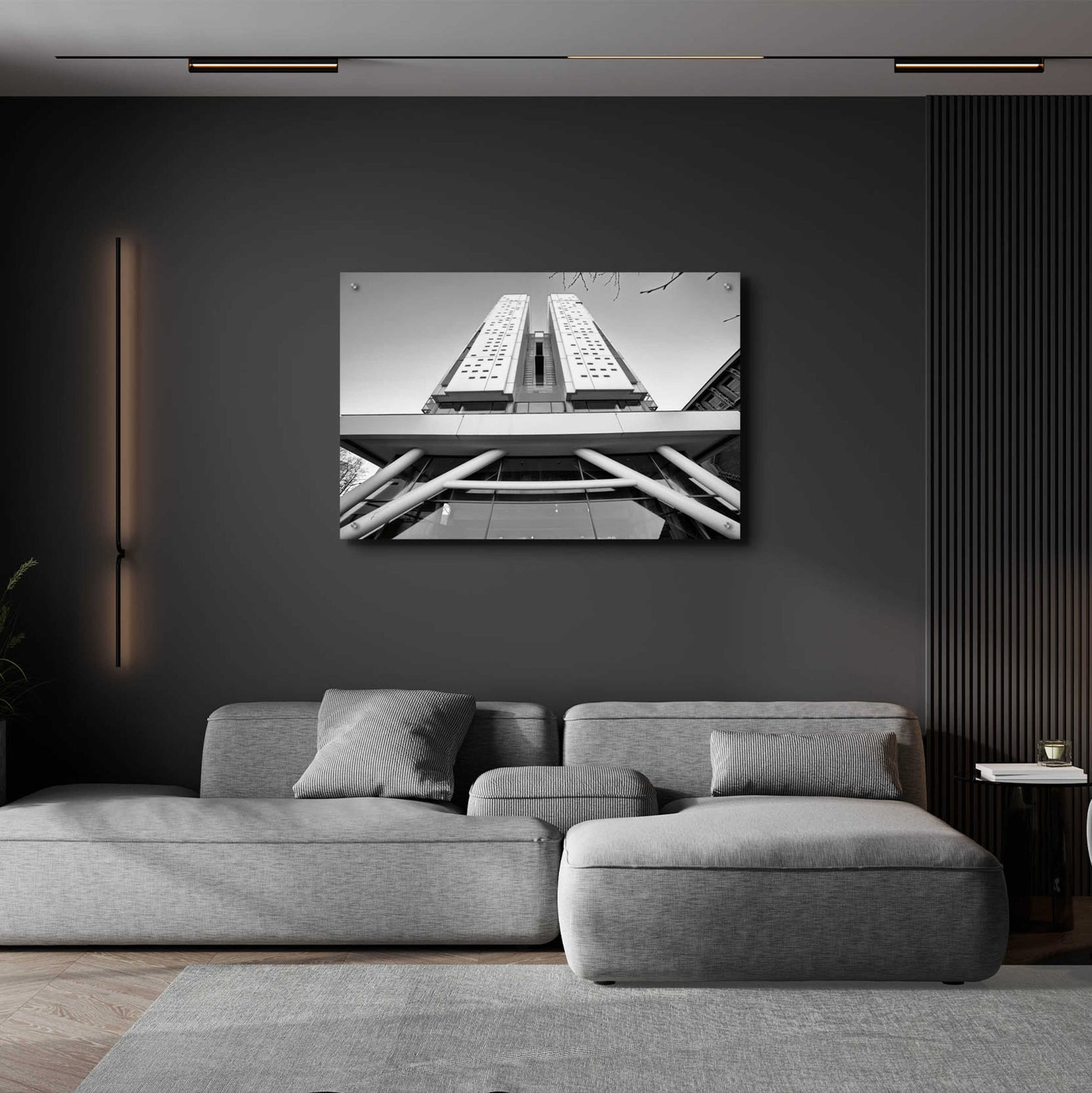 Epic Art 'Université Architecture 4' by Sebastien Lory, Acrylic Glass Wall Art,36x24