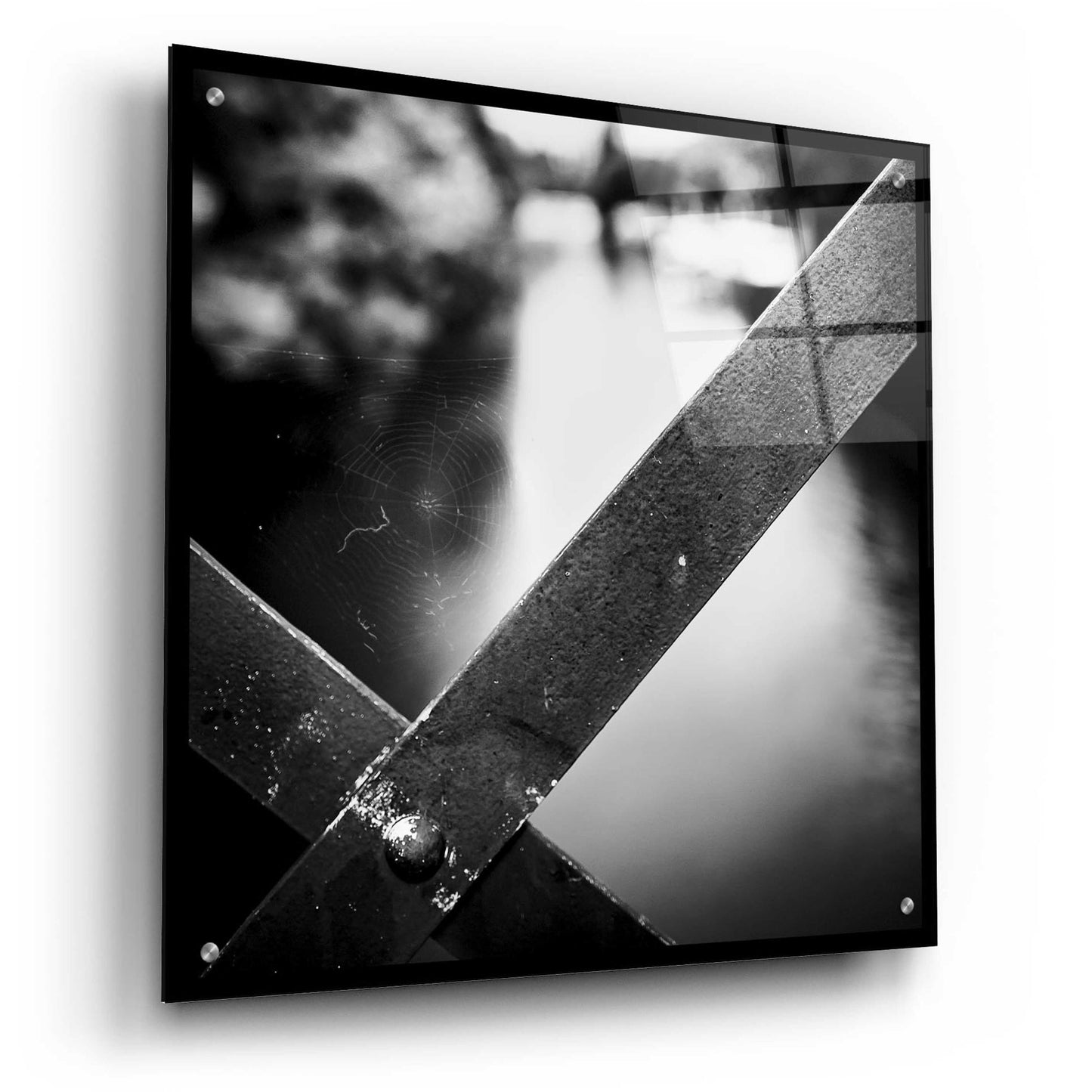 Epic Art 'X' by Sebastien Lory, Acrylic Glass Wall Art,24x24