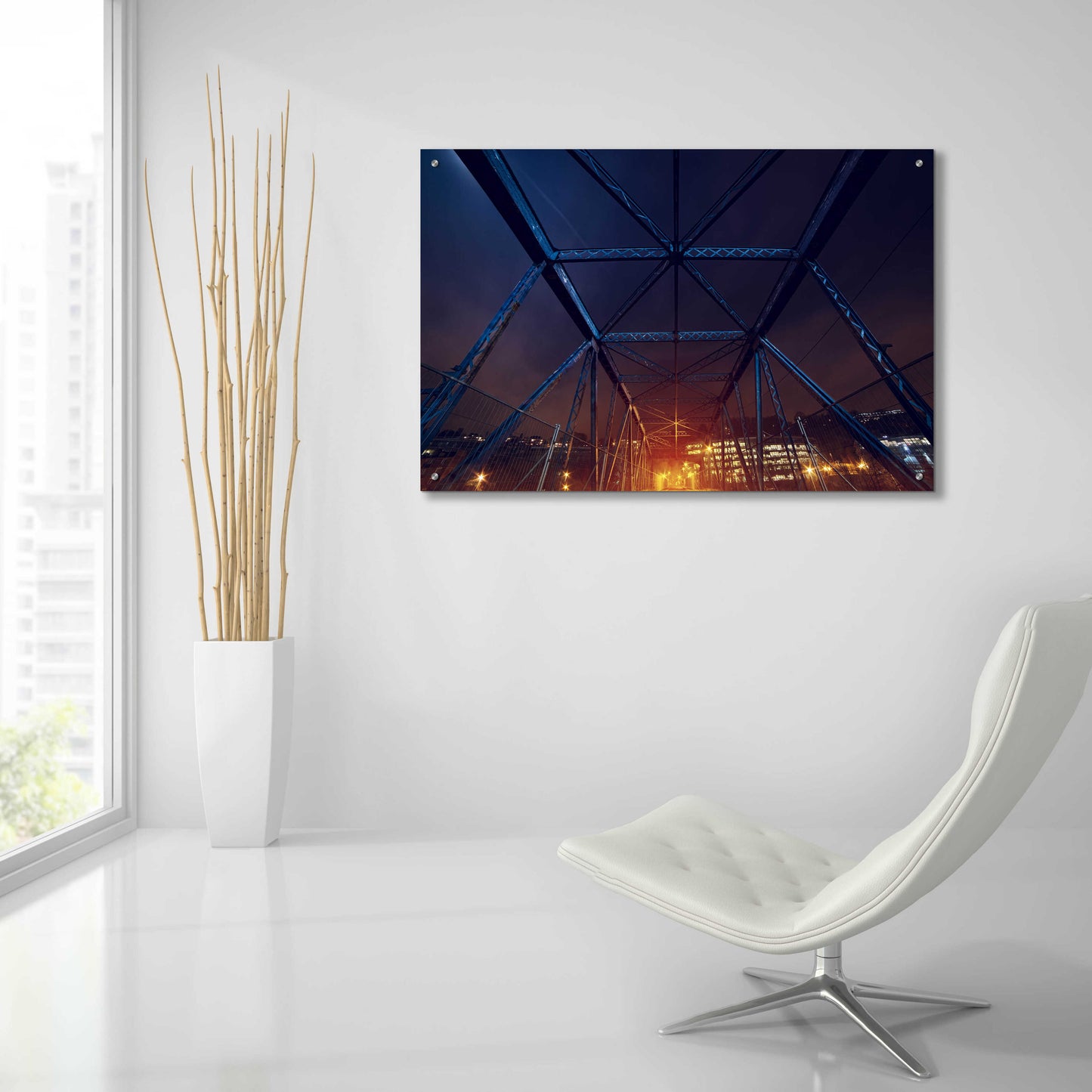 Epic Art 'Bronx' by Sebastien Lory, Acrylic Glass Wall Art,36x24