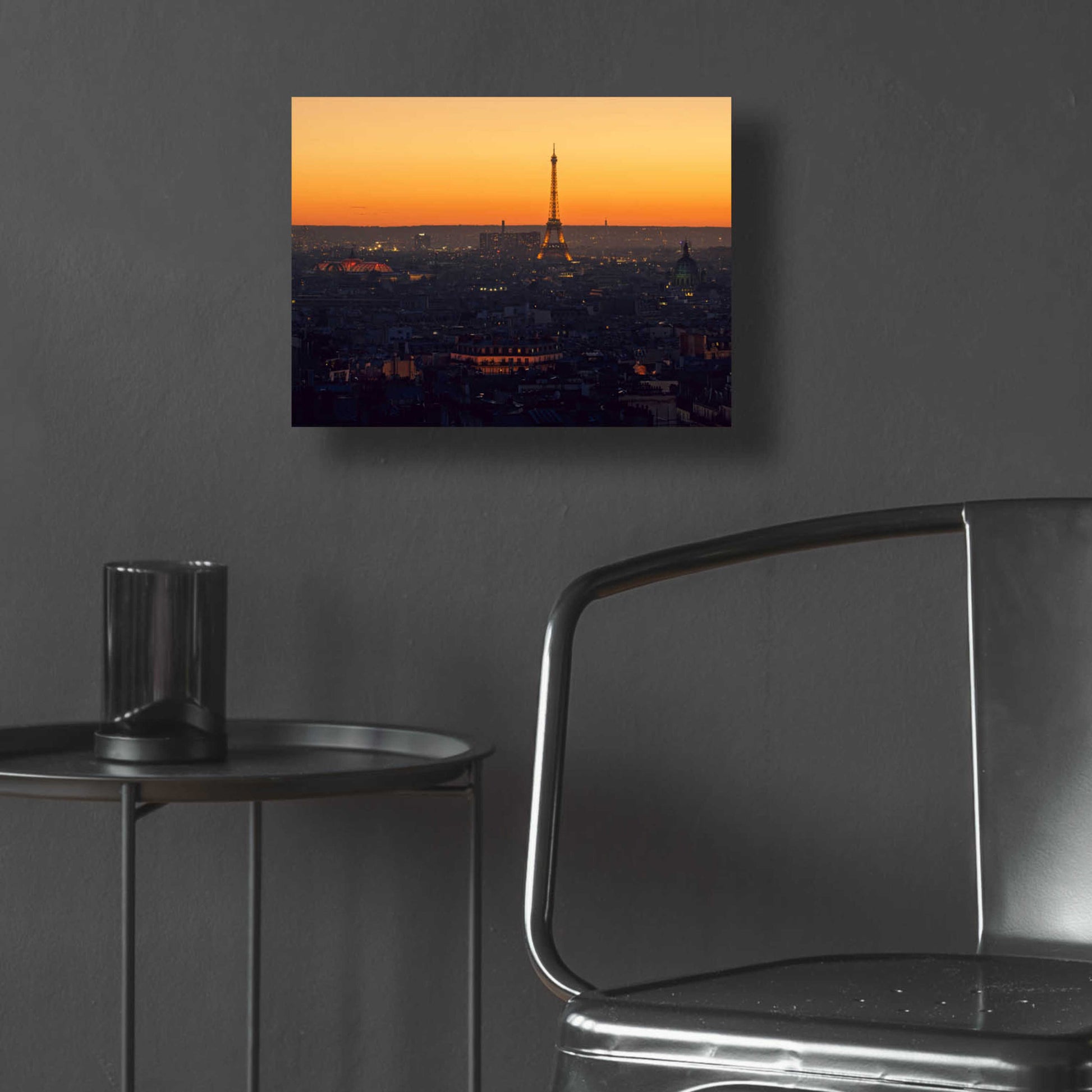 Epic Art 'D Paris' by Sebastien Lory, Acrylic Glass Wall Art,16x12