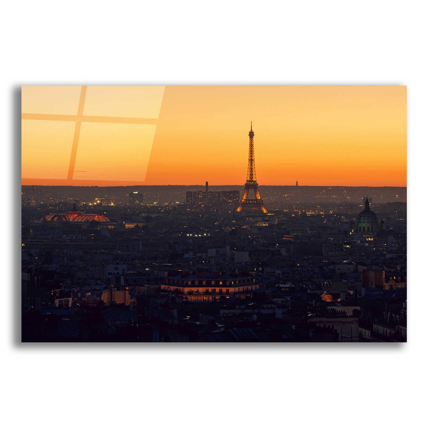 Epic Art 'D Paris' by Sebastien Lory, Acrylic Glass Wall Art,16x12