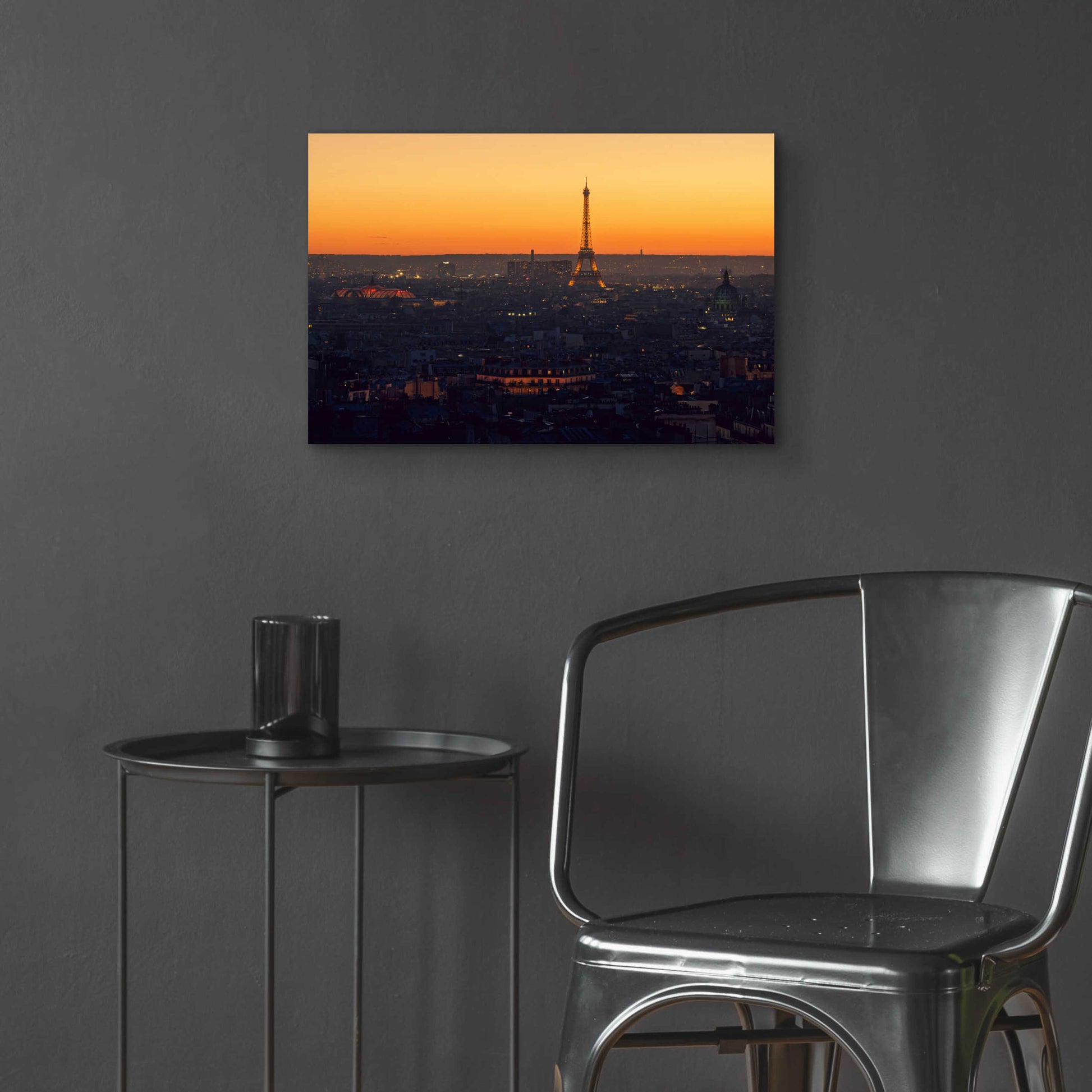 Epic Art 'D Paris' by Sebastien Lory, Acrylic Glass Wall Art,24x16