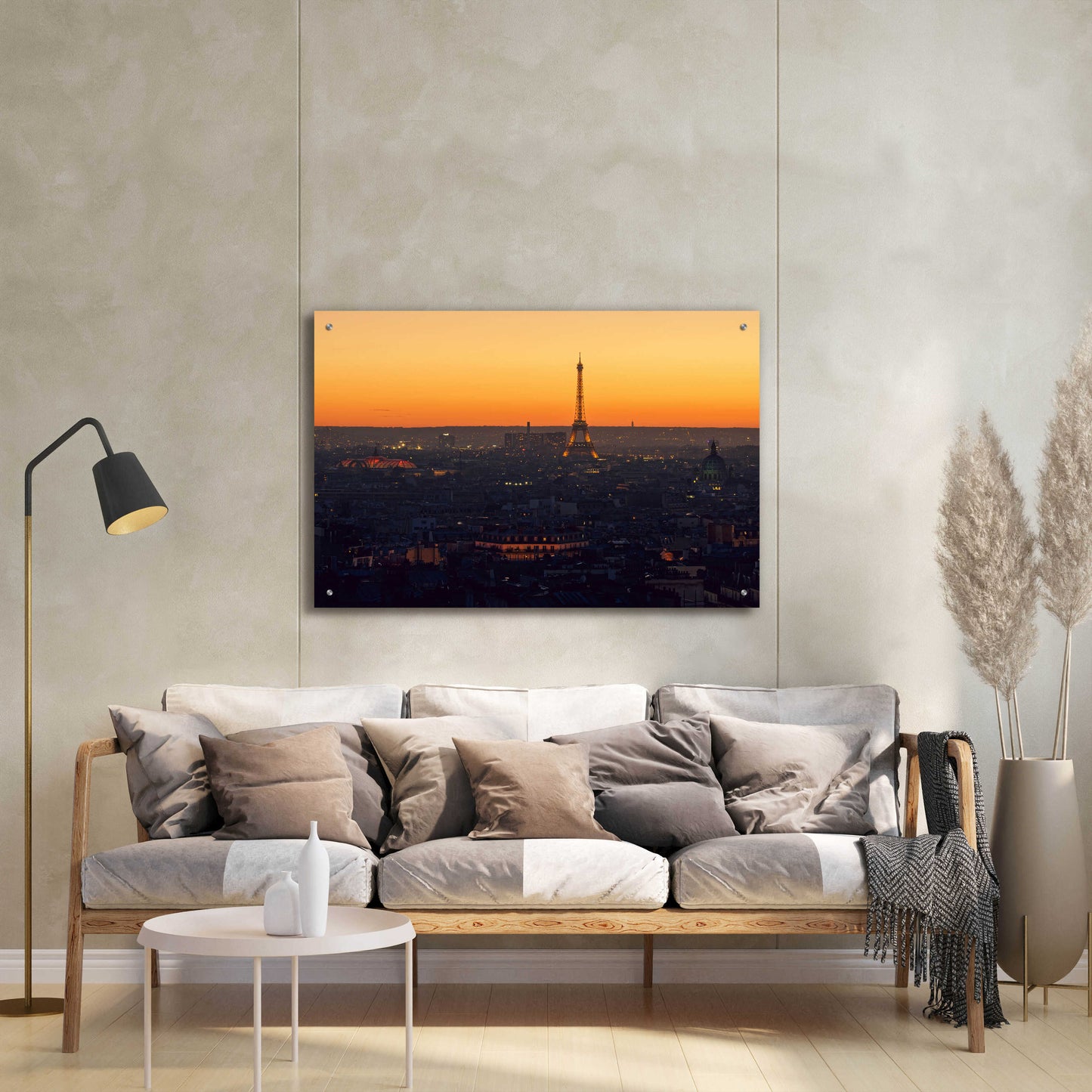 Epic Art 'D Paris' by Sebastien Lory, Acrylic Glass Wall Art,36x24