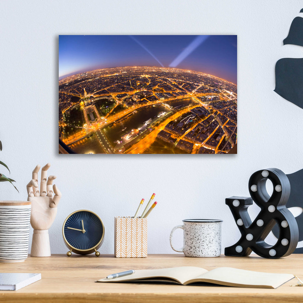 Epic Art 'From Arc' by Sebastien Lory, Acrylic Glass Wall Art,16x12