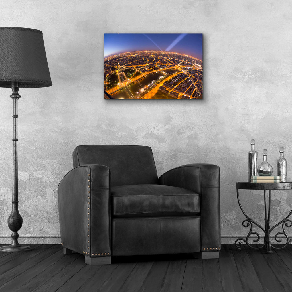 Epic Art 'From Arc' by Sebastien Lory, Acrylic Glass Wall Art,24x16
