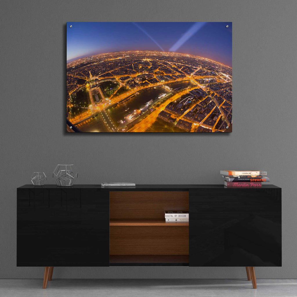 Epic Art 'From Arc' by Sebastien Lory, Acrylic Glass Wall Art,36x24