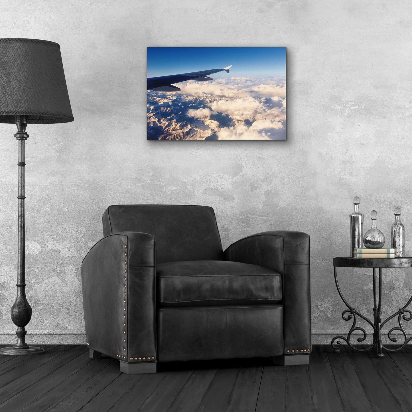 Epic Art 'Over The Mountains' by Sebastien Lory, Acrylic Glass Wall Art,24x16