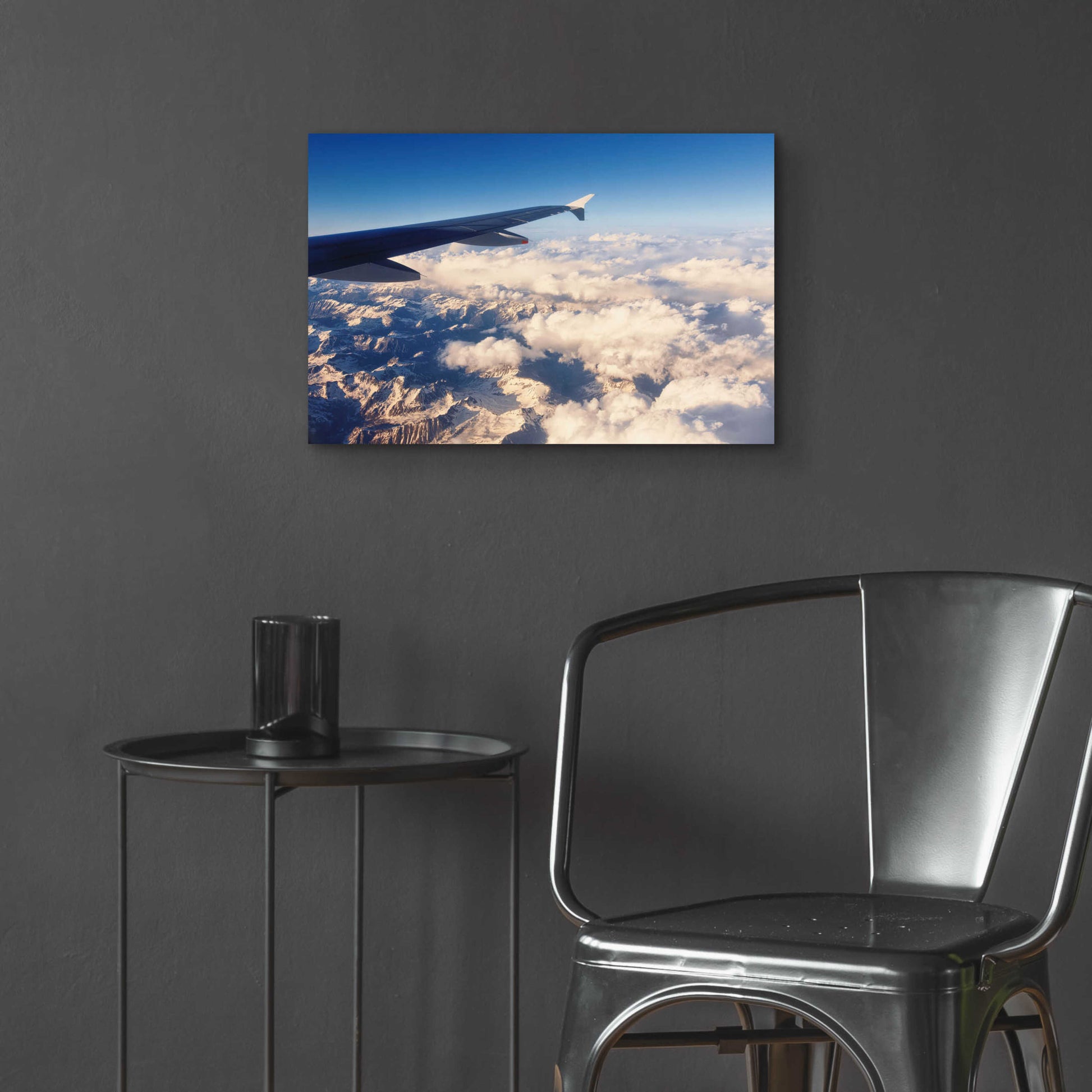 Epic Art 'Over The Mountains' by Sebastien Lory, Acrylic Glass Wall Art,24x16