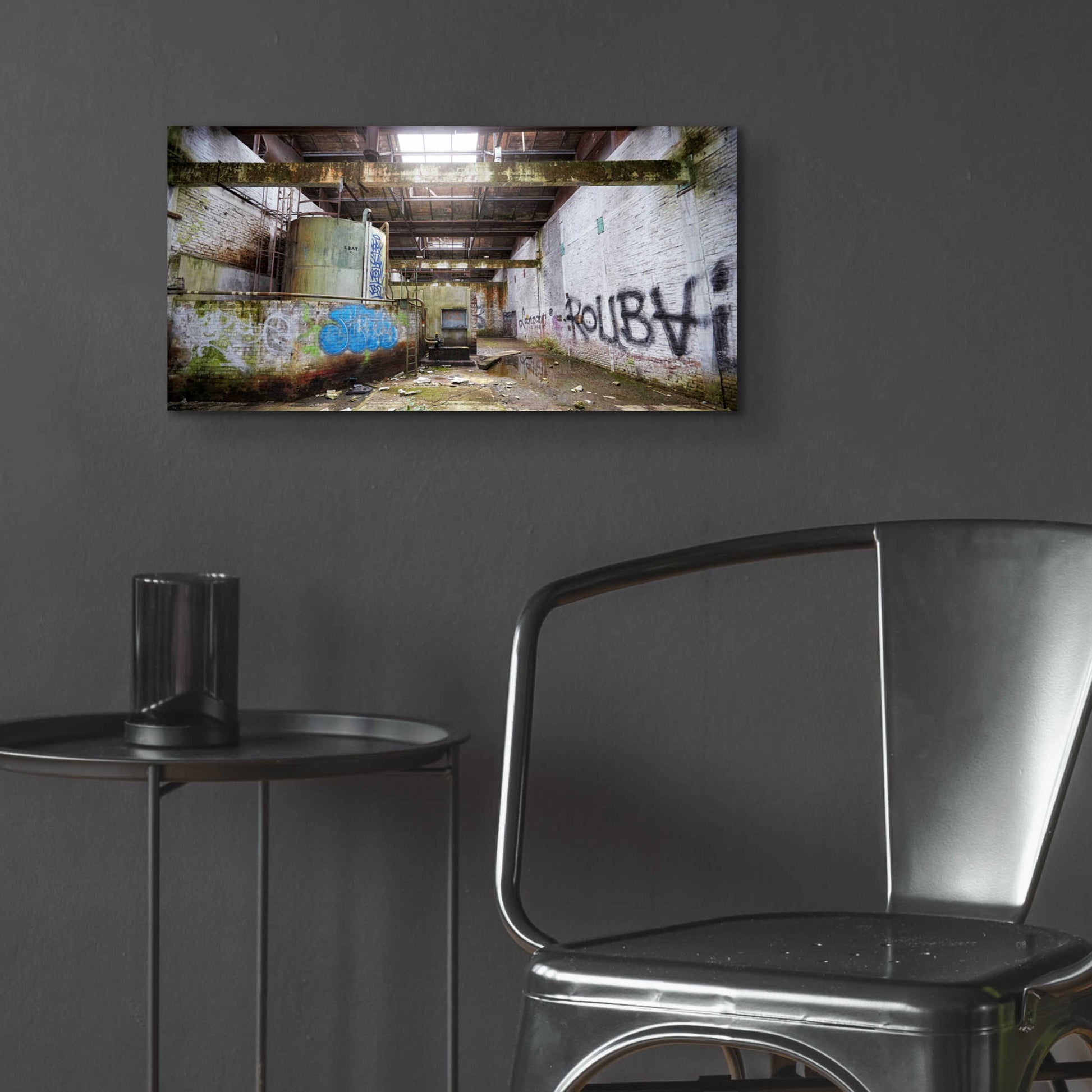 Epic Art 'Roubaix Urbex' by Sebastien Lory, Acrylic Glass Wall Art,24x12