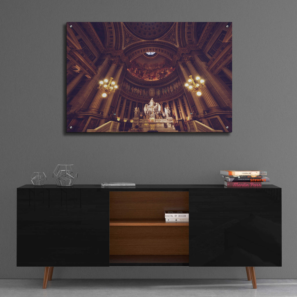 Epic Art 'Prayer' by Sebastien Lory, Acrylic Glass Wall Art,36x24