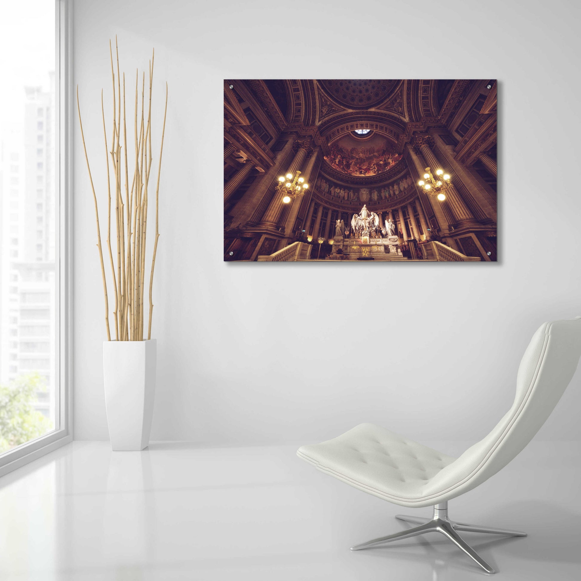 Epic Art 'Prayer' by Sebastien Lory, Acrylic Glass Wall Art,36x24