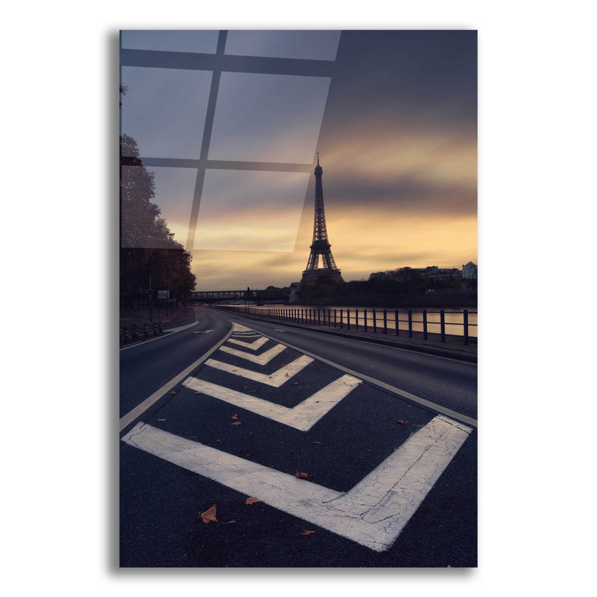 Epic Art 'Eiffel Tower' by Sebastien Lory, Acrylic Glass Wall Art,12x16