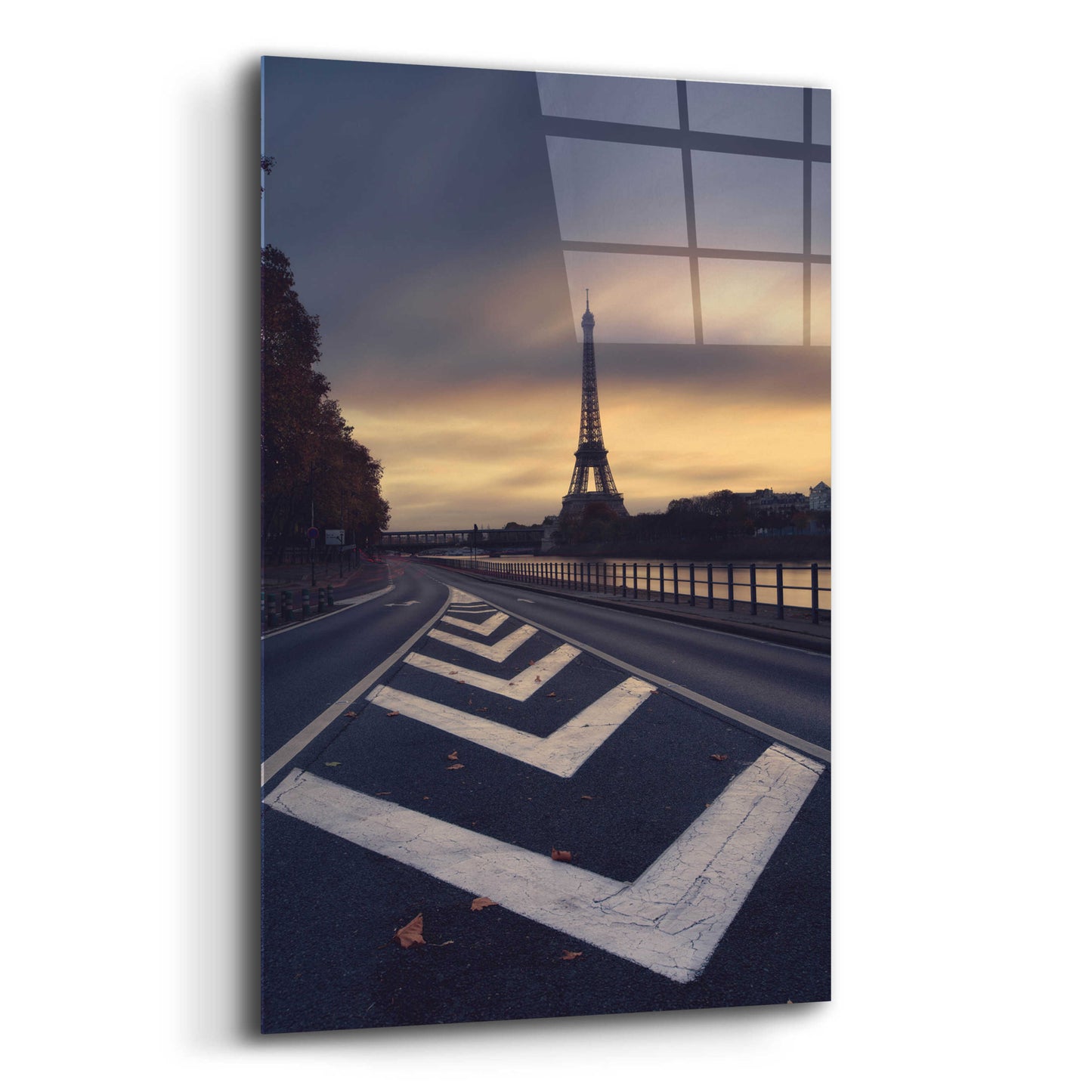 Epic Art 'Eiffel Tower' by Sebastien Lory, Acrylic Glass Wall Art,16x24