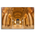 Epic Art 'Golden Columns' by Sebastien Lory, Acrylic Glass Wall Art
