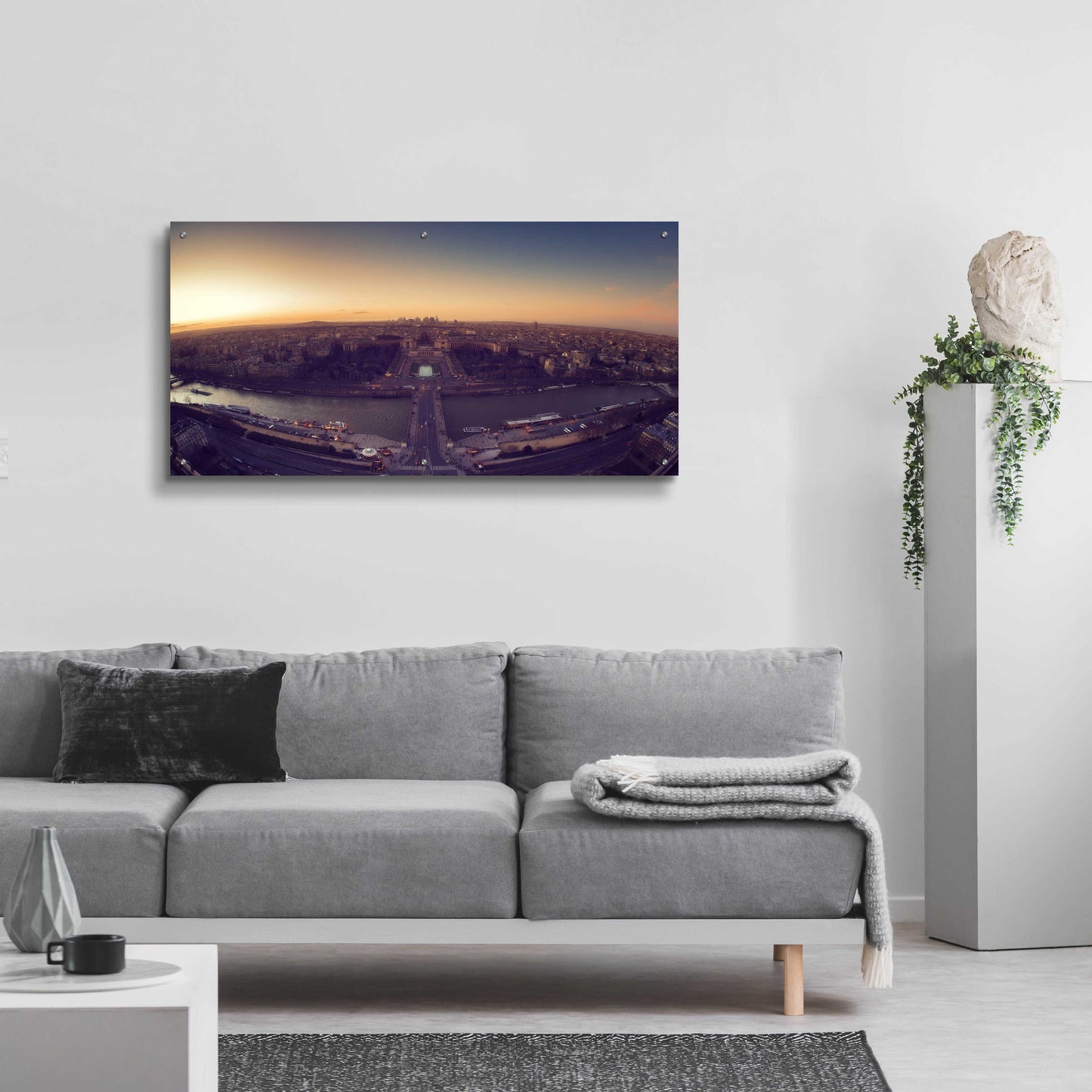 Epic Art 'Troca' by Sebastien Lory, Acrylic Glass Wall Art,48x24