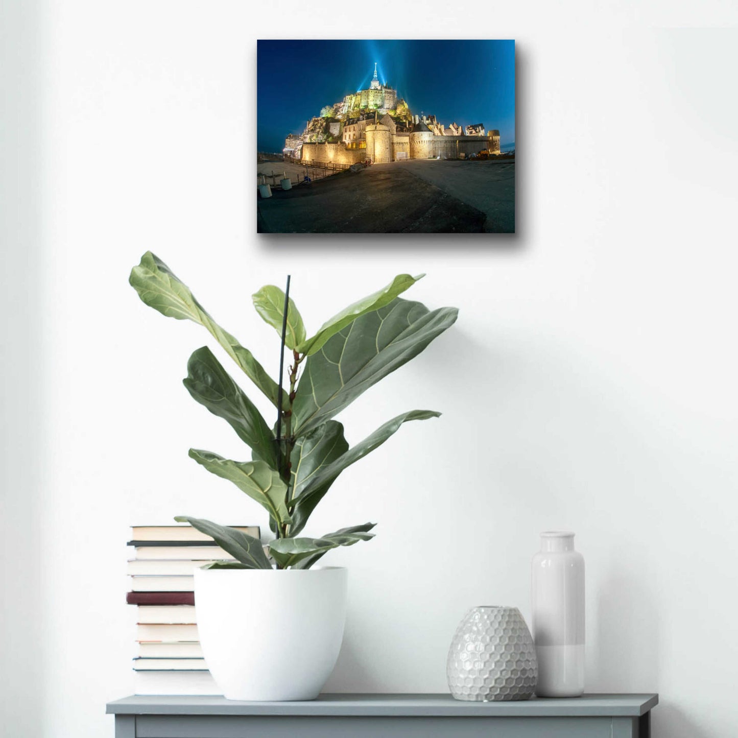 Epic Art 'Castle Lights' by Sebastien Lory, Acrylic Glass Wall Art,16x12