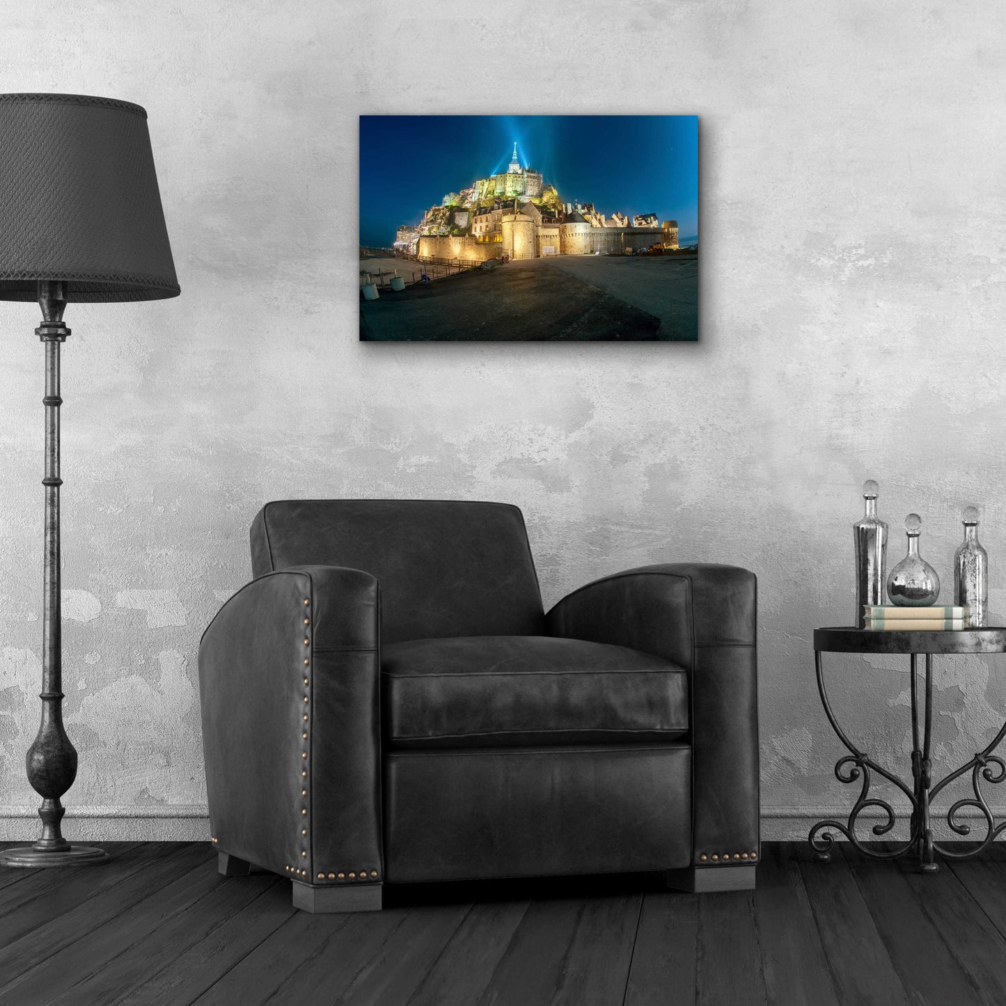 Epic Art 'Castle Lights' by Sebastien Lory, Acrylic Glass Wall Art,24x16