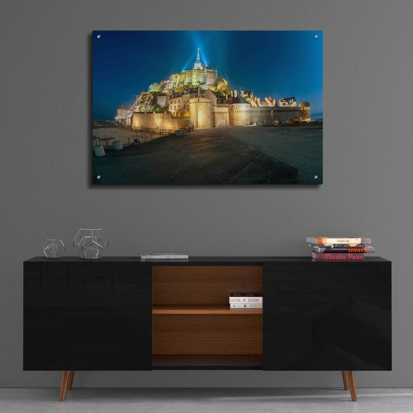 Epic Art 'Castle Lights' by Sebastien Lory, Acrylic Glass Wall Art,36x24