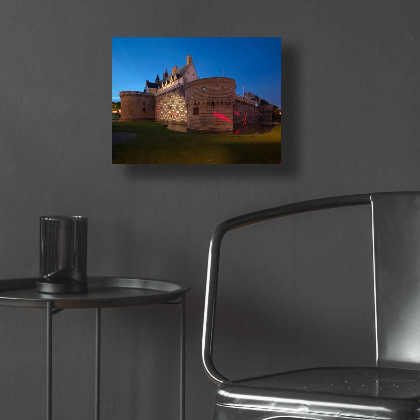 Epic Art 'Behind the Castle' by Sebastien Lory, Acrylic Glass Wall Art,16x12