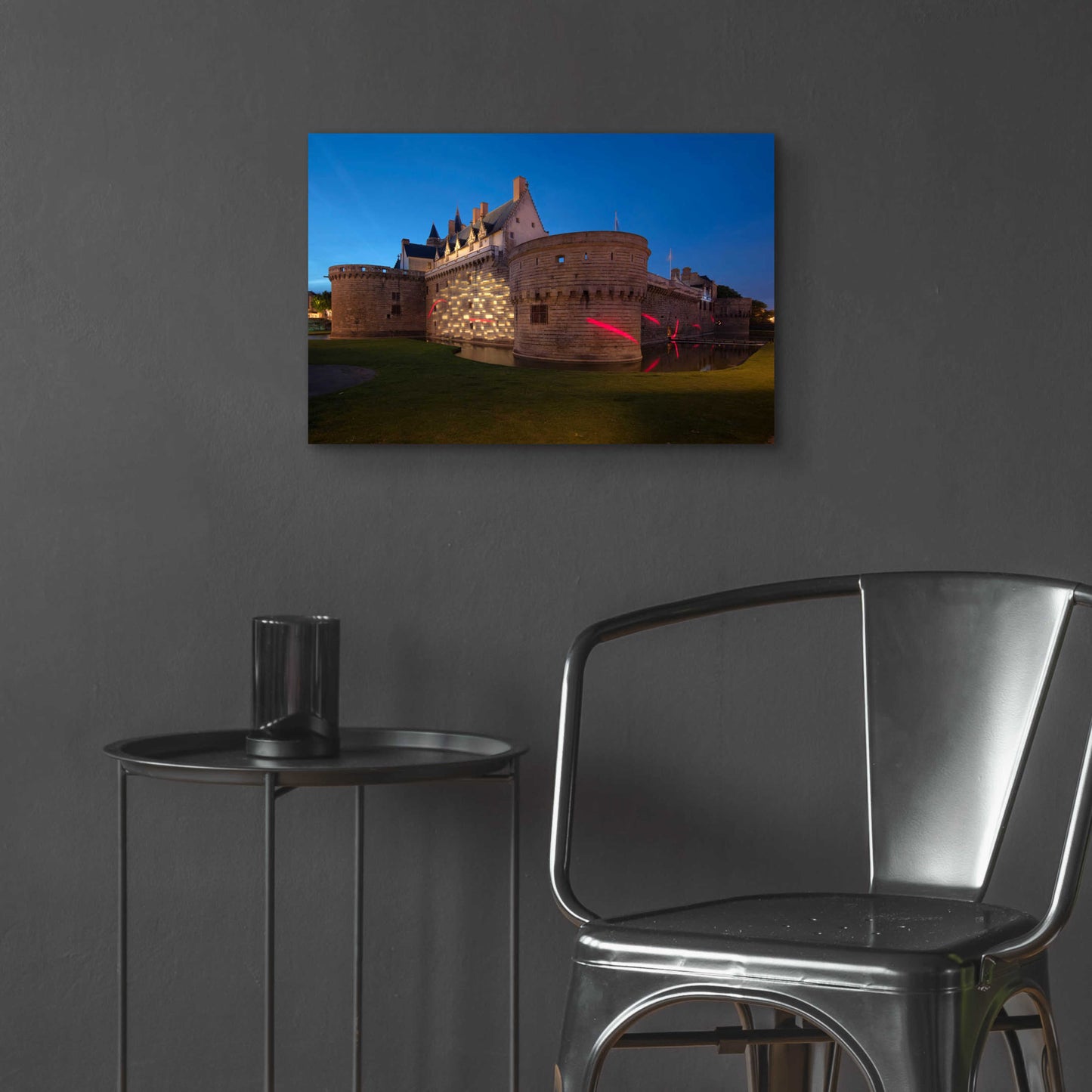 Epic Art 'Behind the Castle' by Sebastien Lory, Acrylic Glass Wall Art,24x16