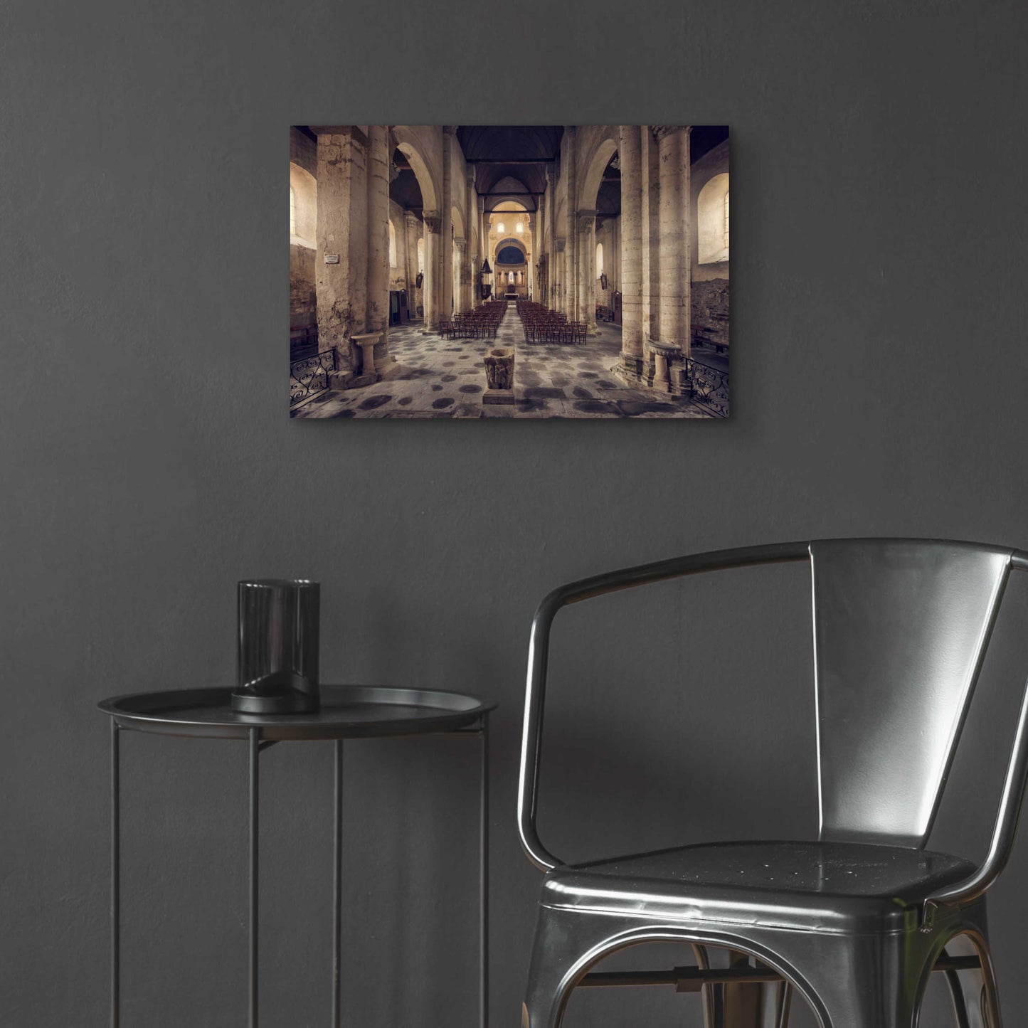 Epic Art 'Inside the Church' by Sebastien Lory, Acrylic Glass Wall Art,24x16