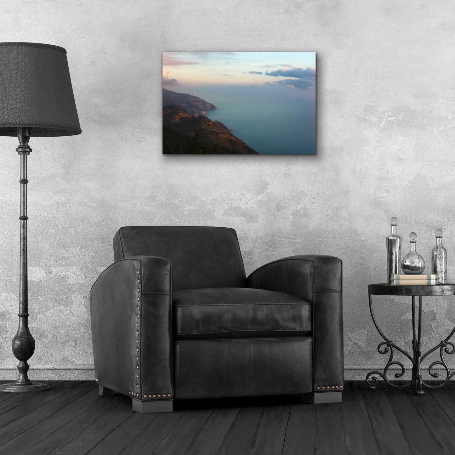 Epic Art 'Ocean Views' by Sebastien Lory, Acrylic Glass Wall Art,24x16