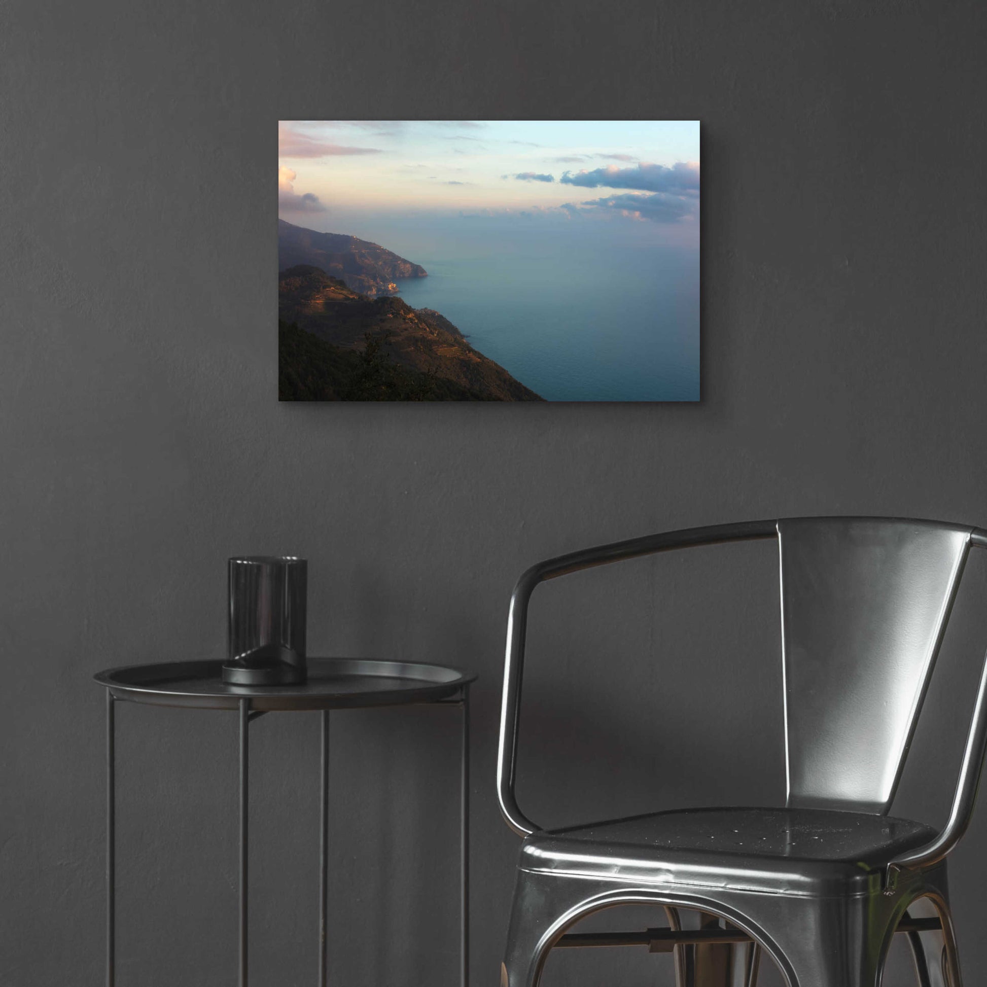 Epic Art 'Ocean Views' by Sebastien Lory, Acrylic Glass Wall Art,24x16