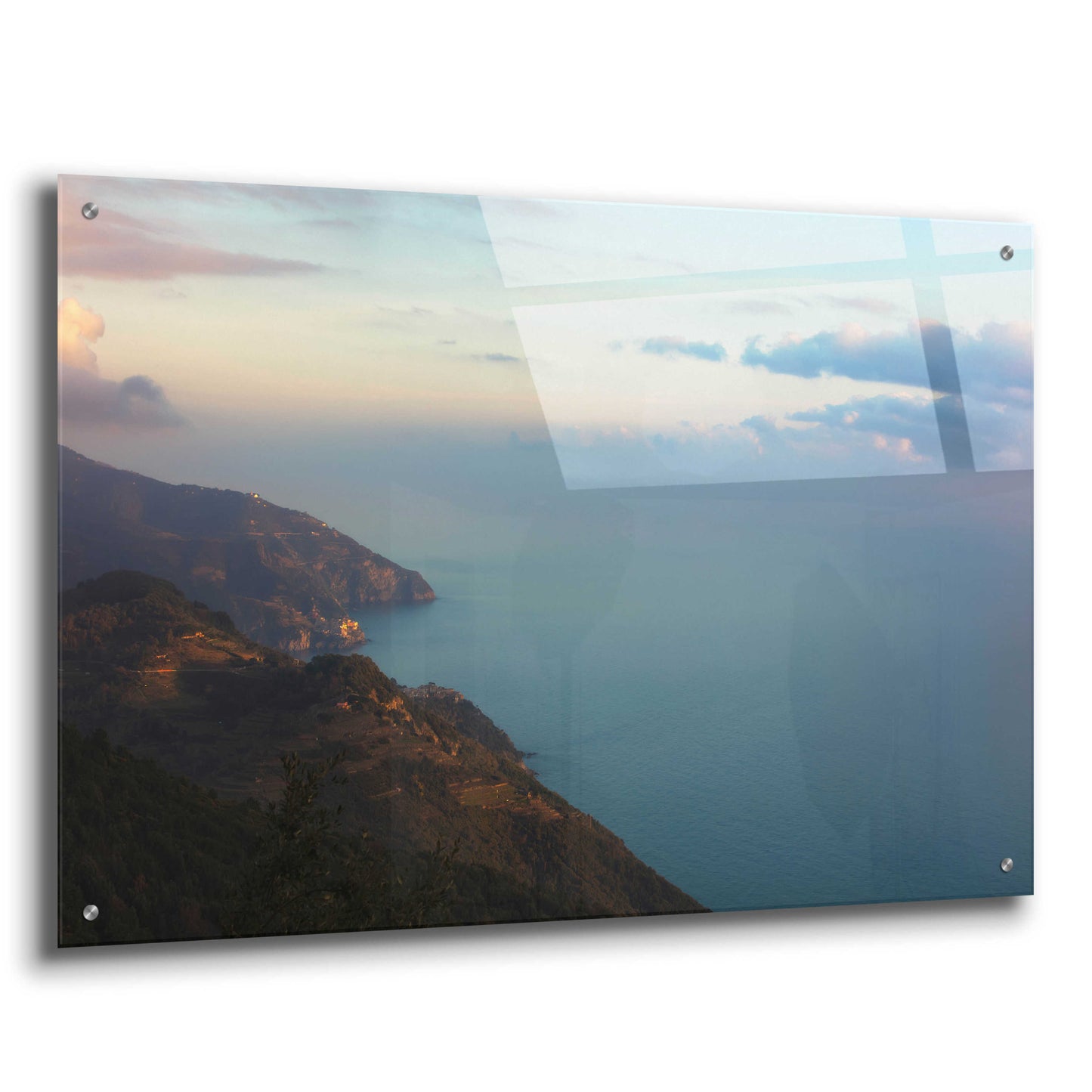 Epic Art 'Ocean Views' by Sebastien Lory, Acrylic Glass Wall Art,36x24