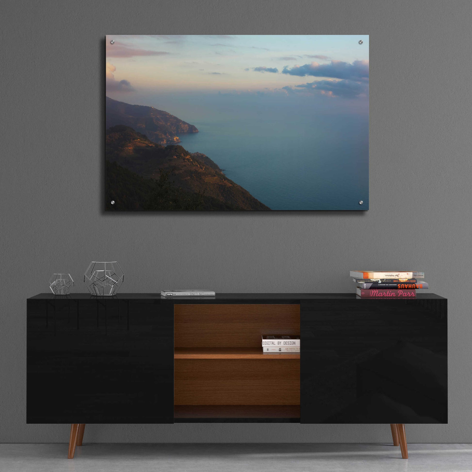 Epic Art 'Ocean Views' by Sebastien Lory, Acrylic Glass Wall Art,36x24