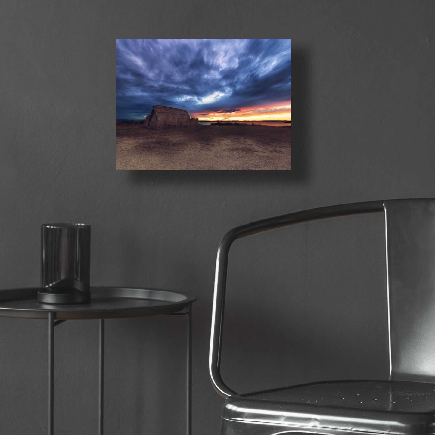 Epic Art 'Stormy Sky' by Sebastien Lory, Acrylic Glass Wall Art,16x12