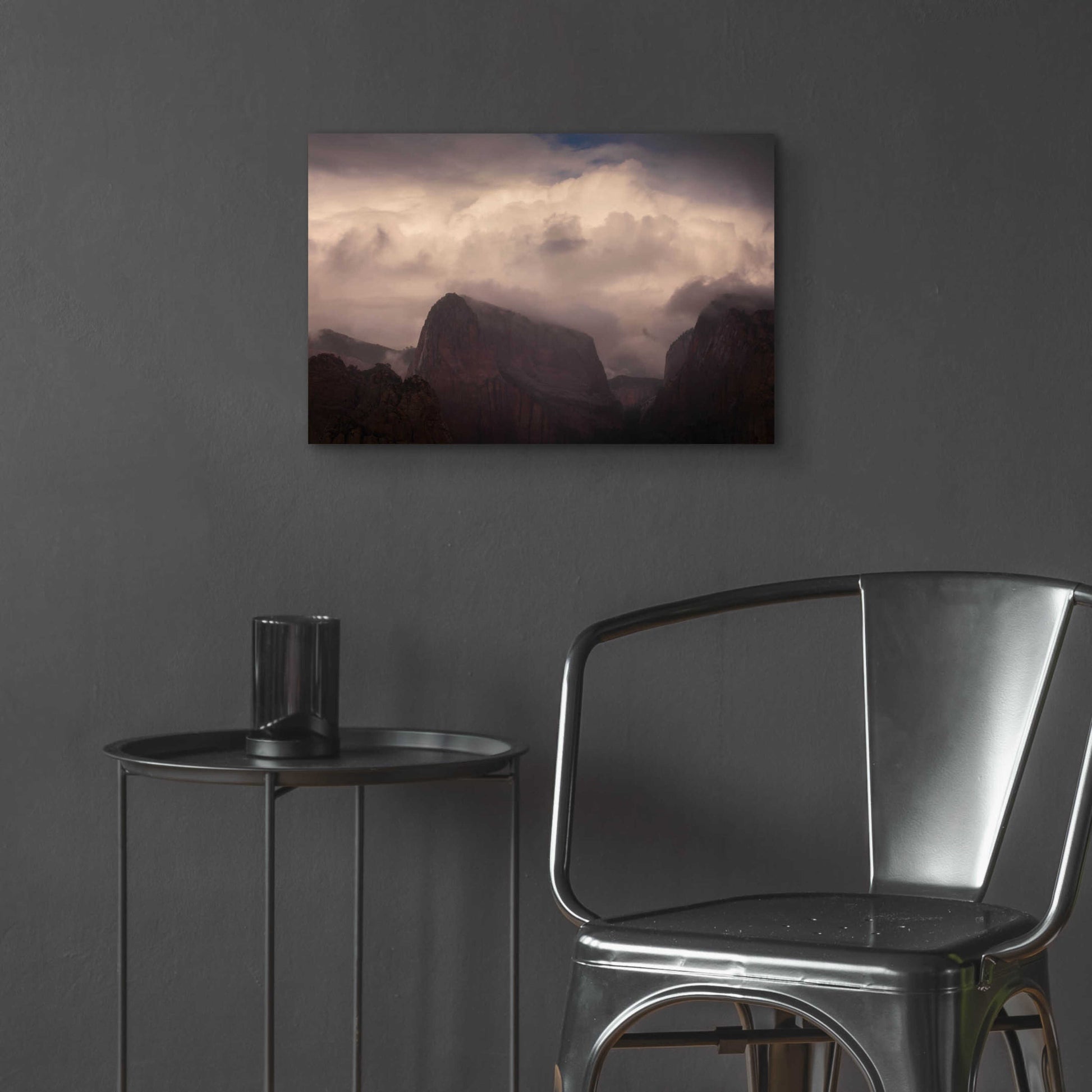 Epic Art 'In Clouds' by Sebastien Lory, Acrylic Glass Wall Art,24x16