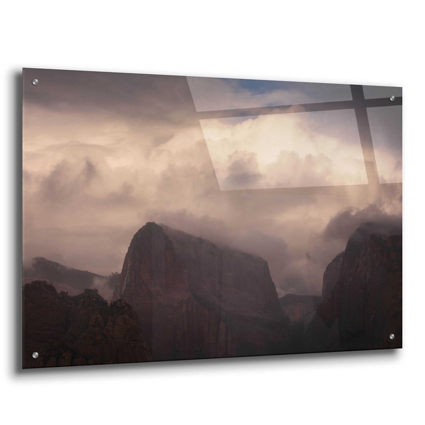 Epic Art 'In Clouds' by Sebastien Lory, Acrylic Glass Wall Art,36x24