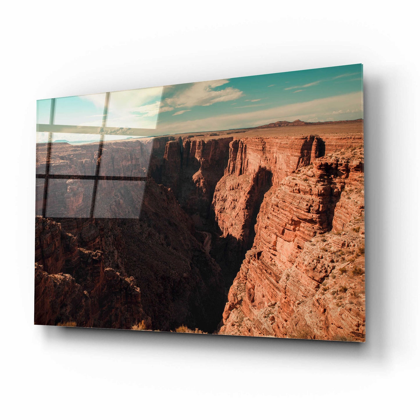 Epic Art 'Mistery Canyon III' by Sebastien Lory, Acrylic Glass Wall Art,16x12